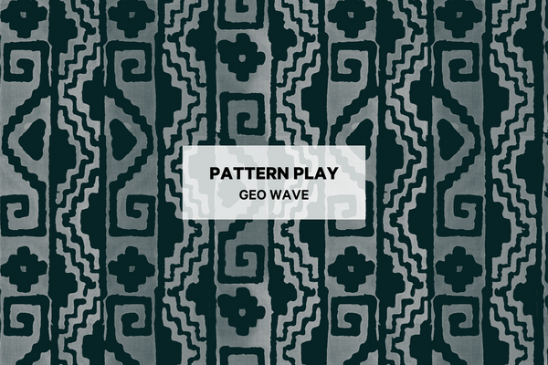 Pattern Play: Geo Wave