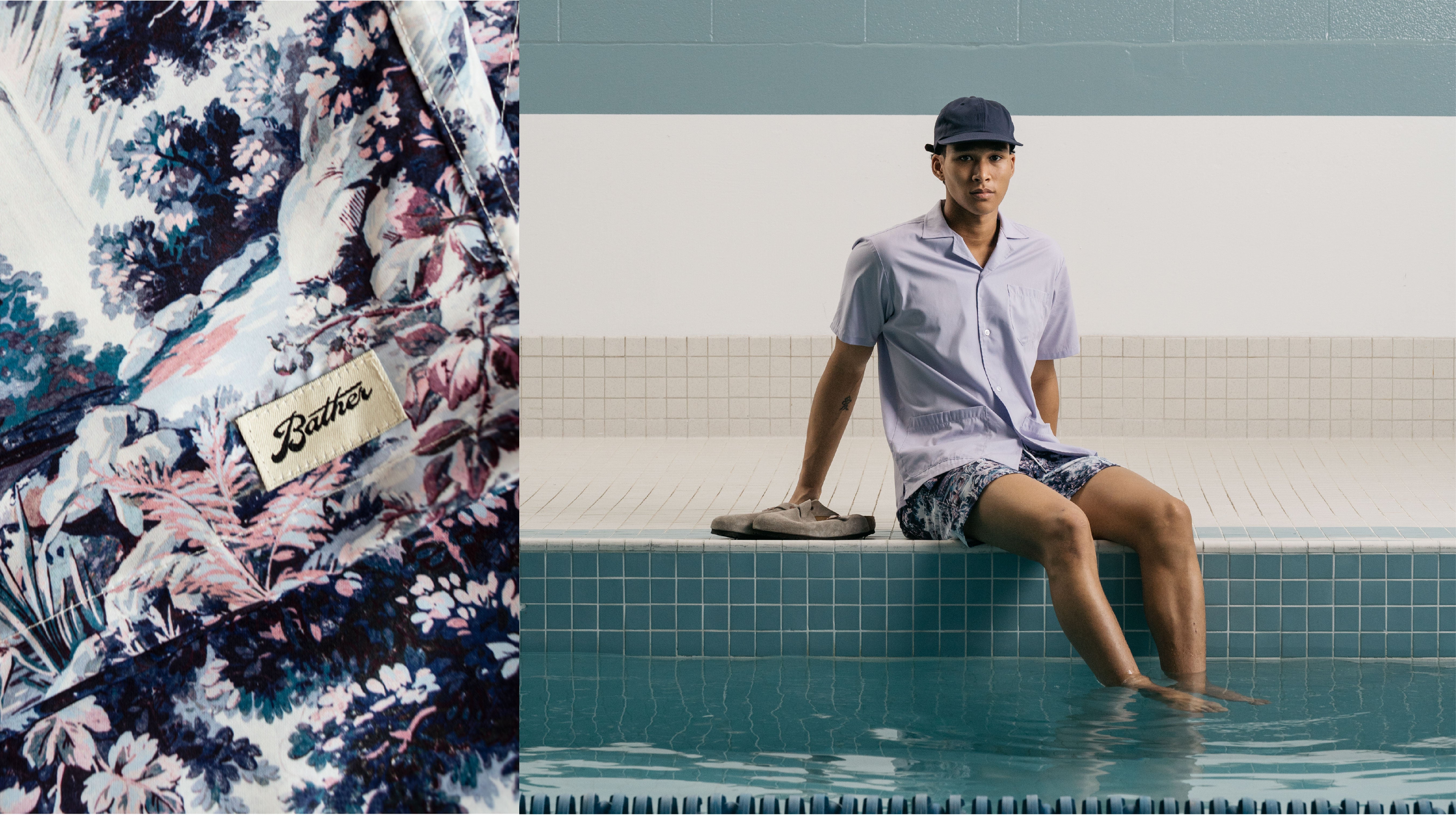 Waterfall Patern Pattern Play: Waterfall – Bather