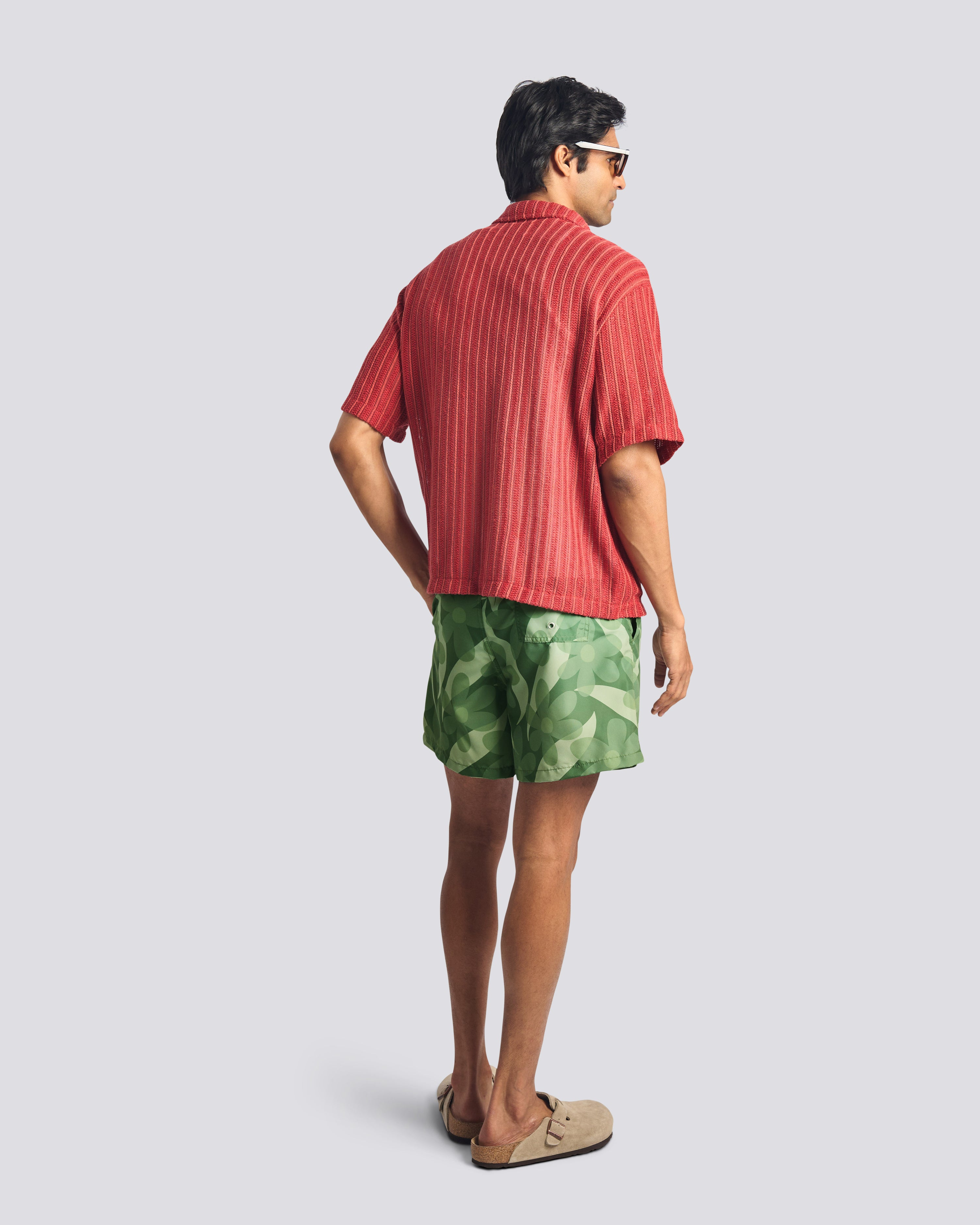 Fern Daisy Trip Swim Trunk