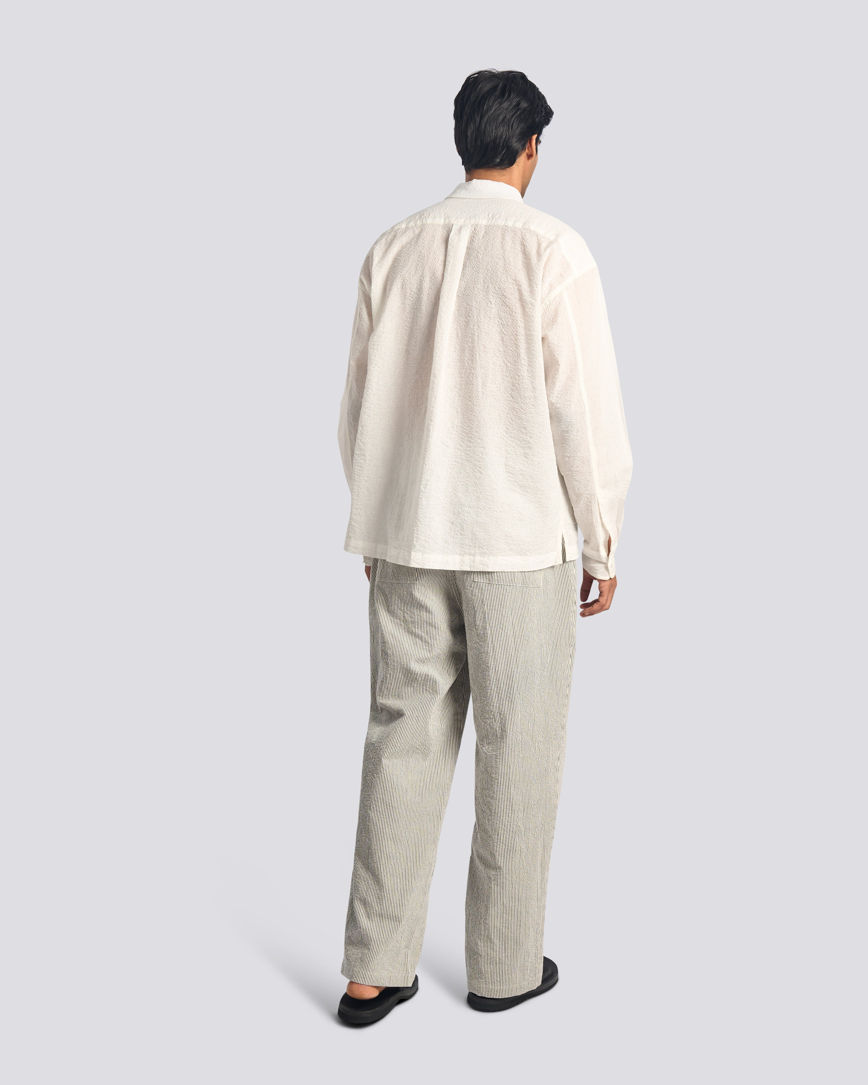 White Ripple Leisure Shirt