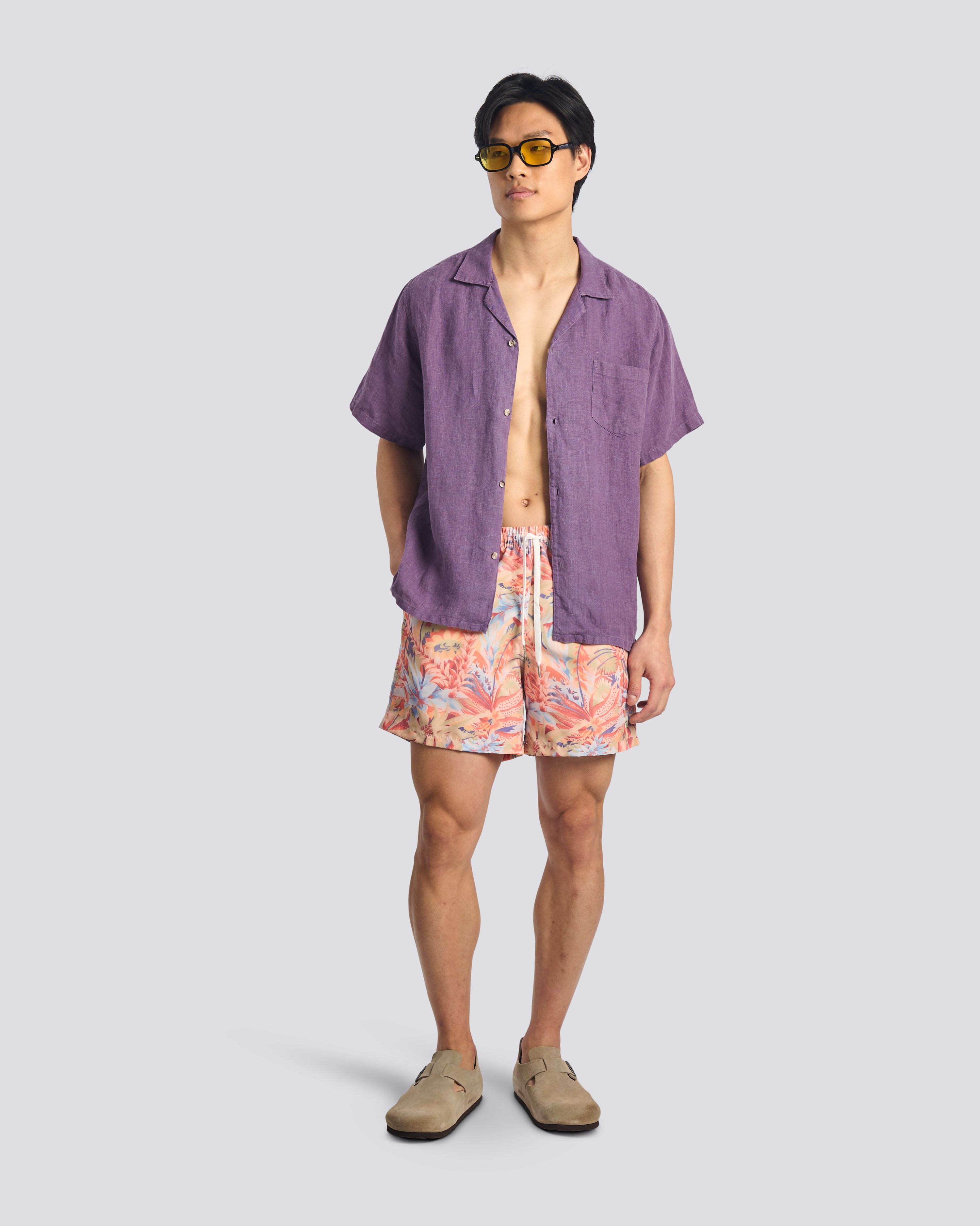 Macaw Jungle Swim Trunk