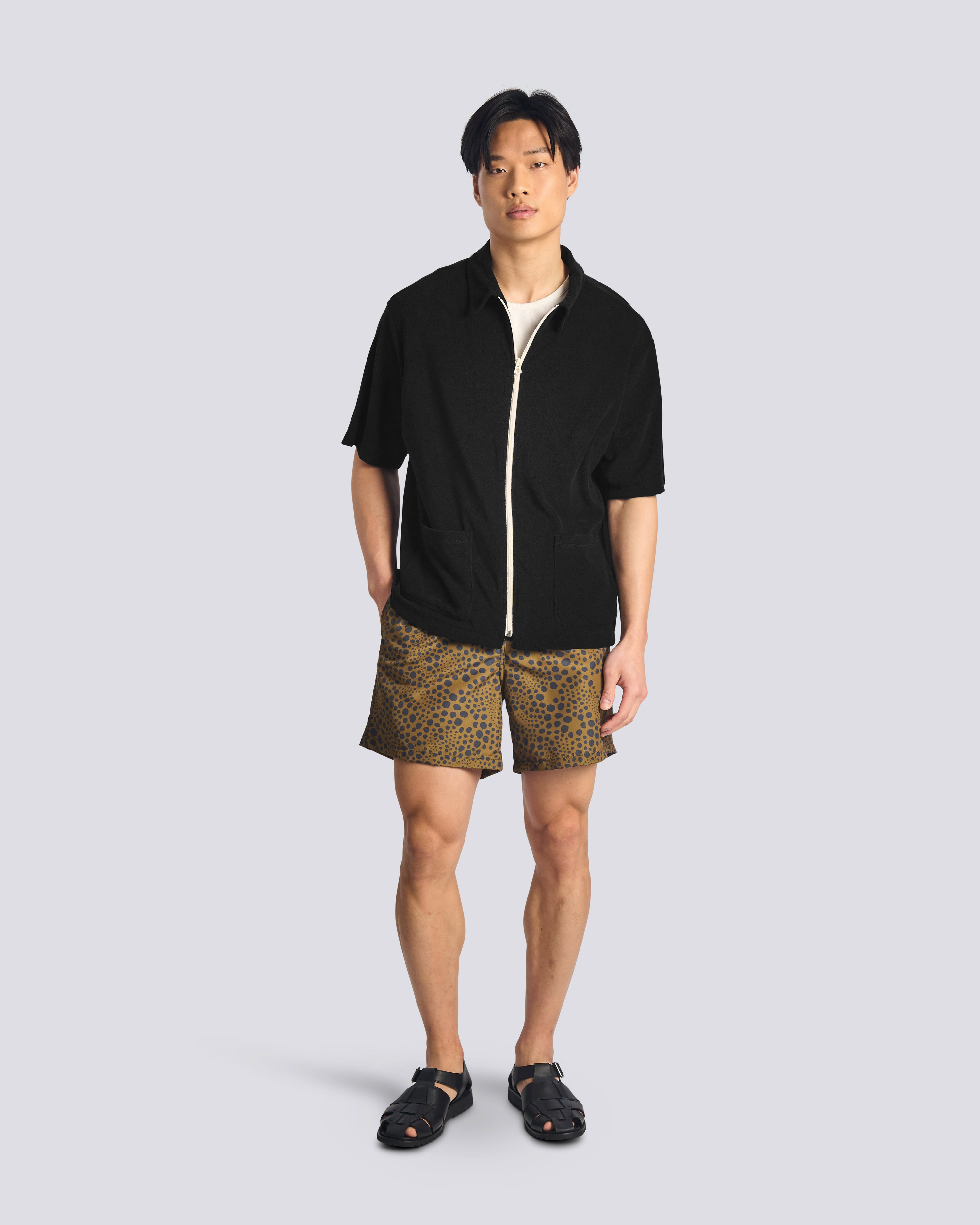 Black Terry Tour Shirt