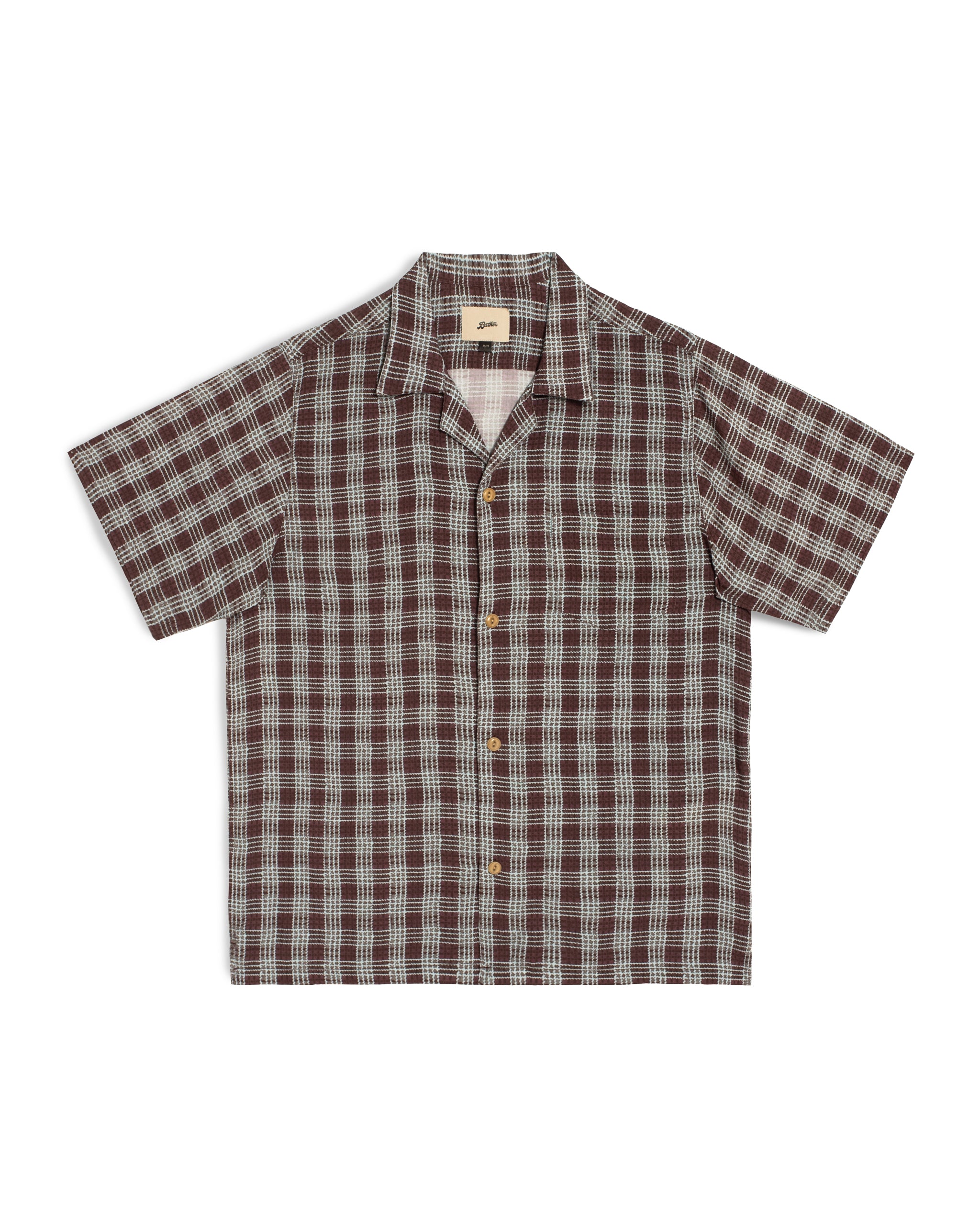 Amethyst Tartan Camp Shirt