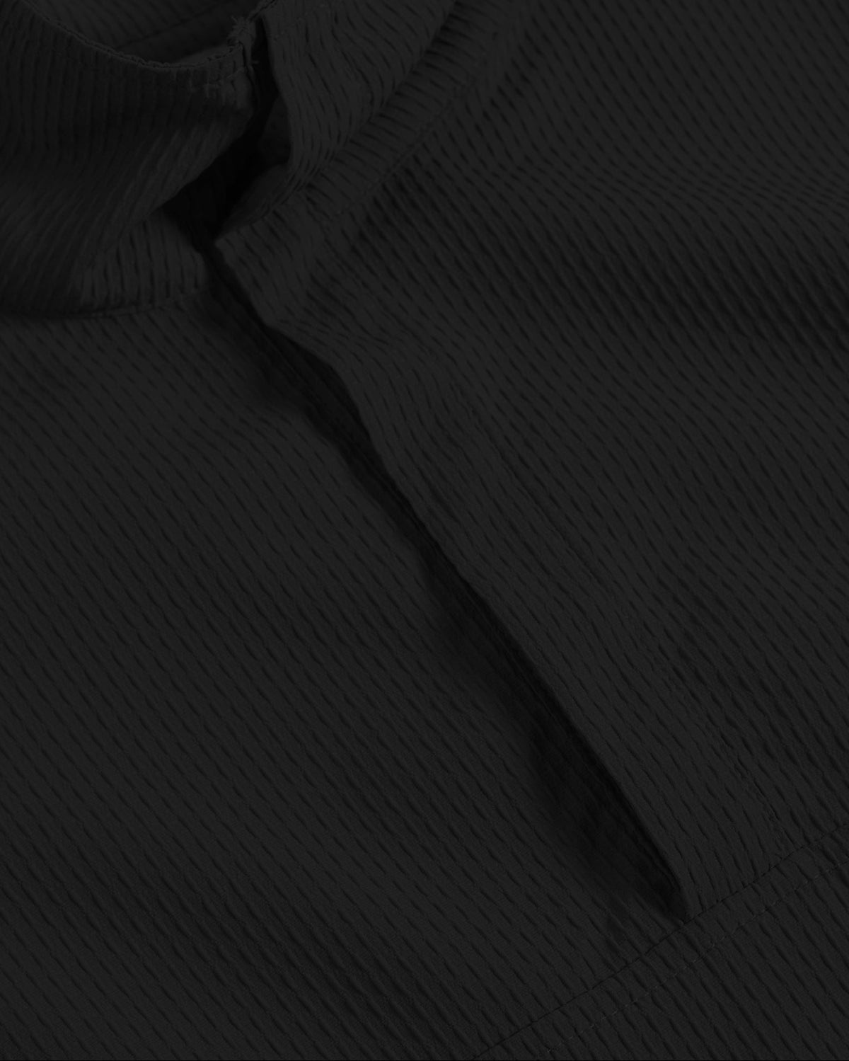 Black UV Stretch Pullover