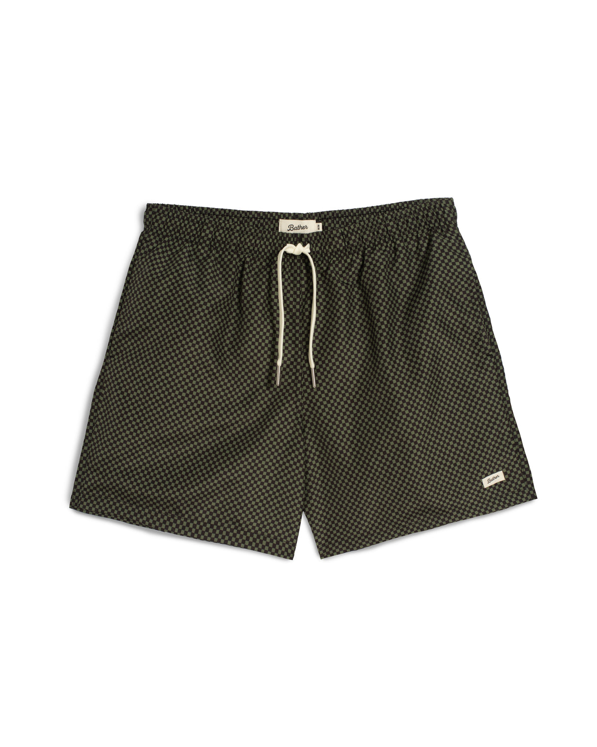 Clover Checker Swim Trunk