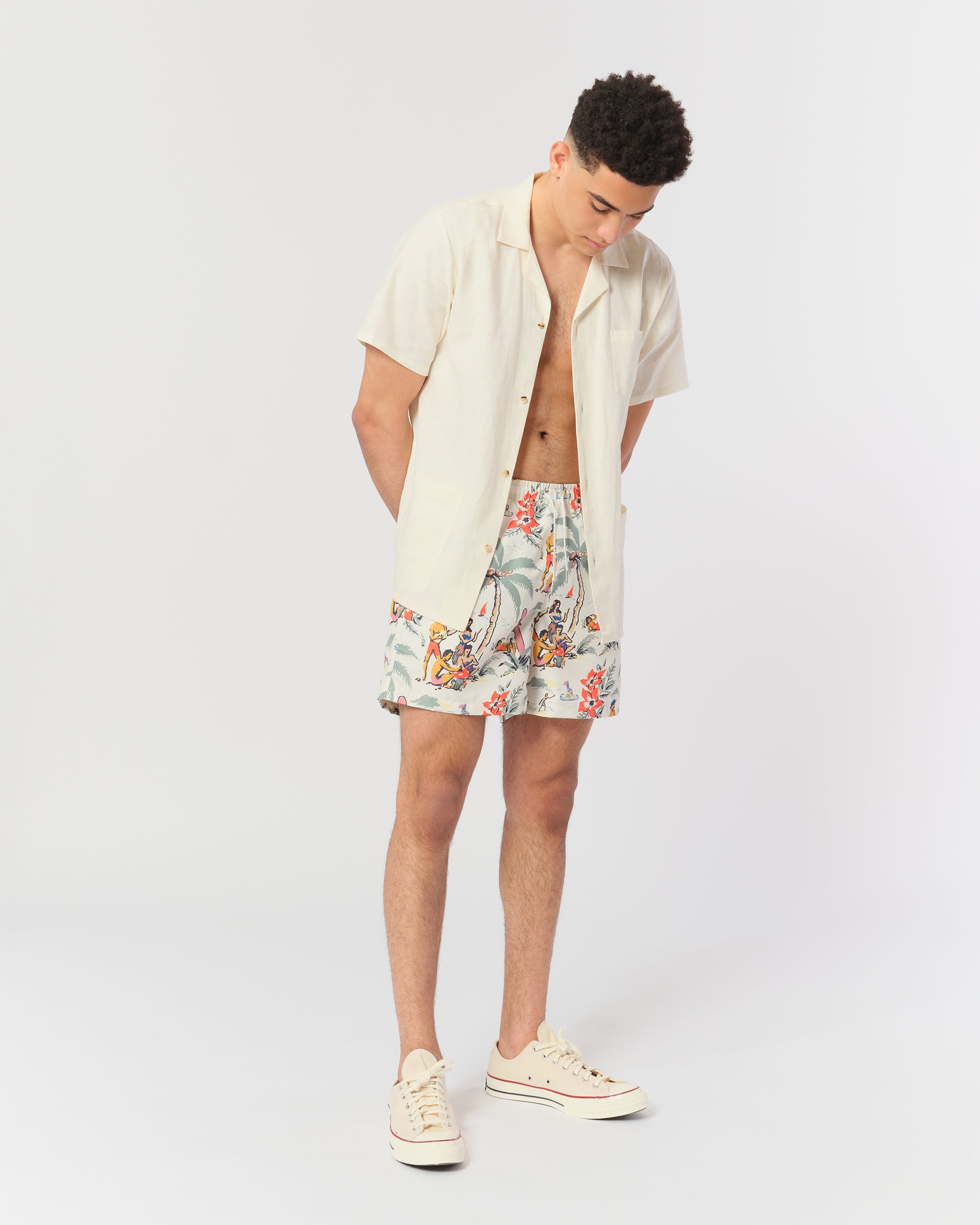 Natural Trippin' Beach Swim Trunk