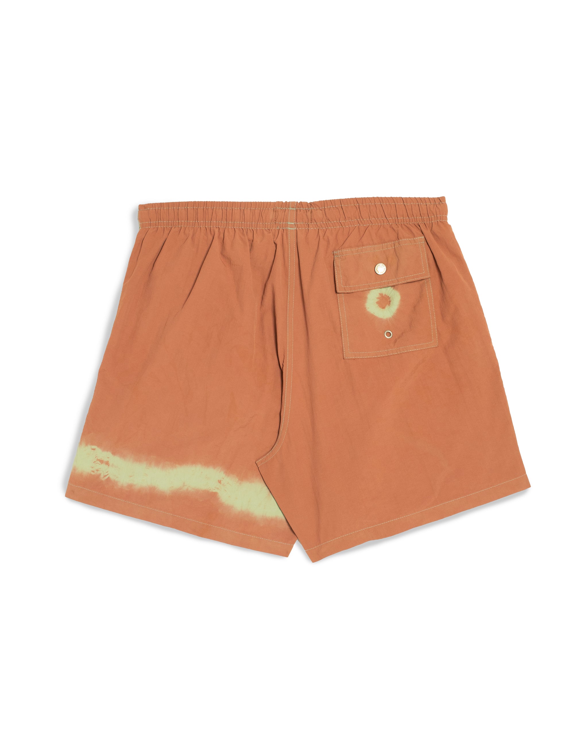 Over Dyed Madder Blue Swim Trunk