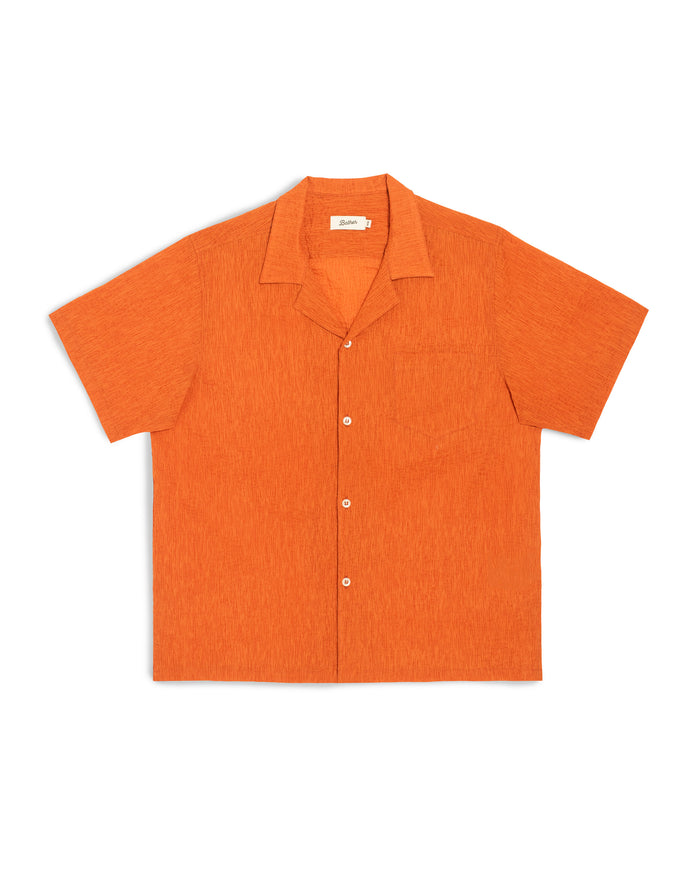 Cantaloupe Ripple Camp Shirt