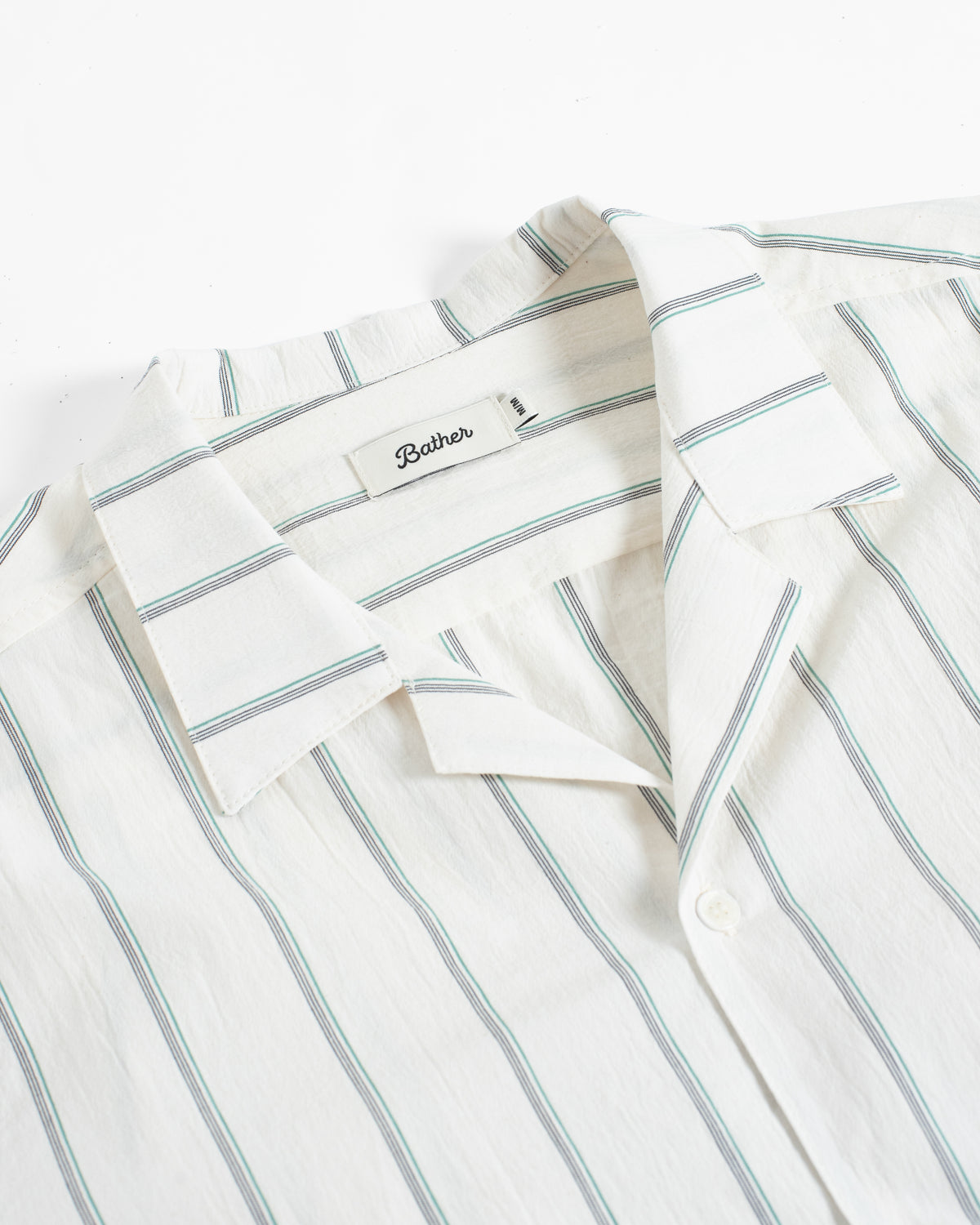 Sea Stripe Camp Shirt