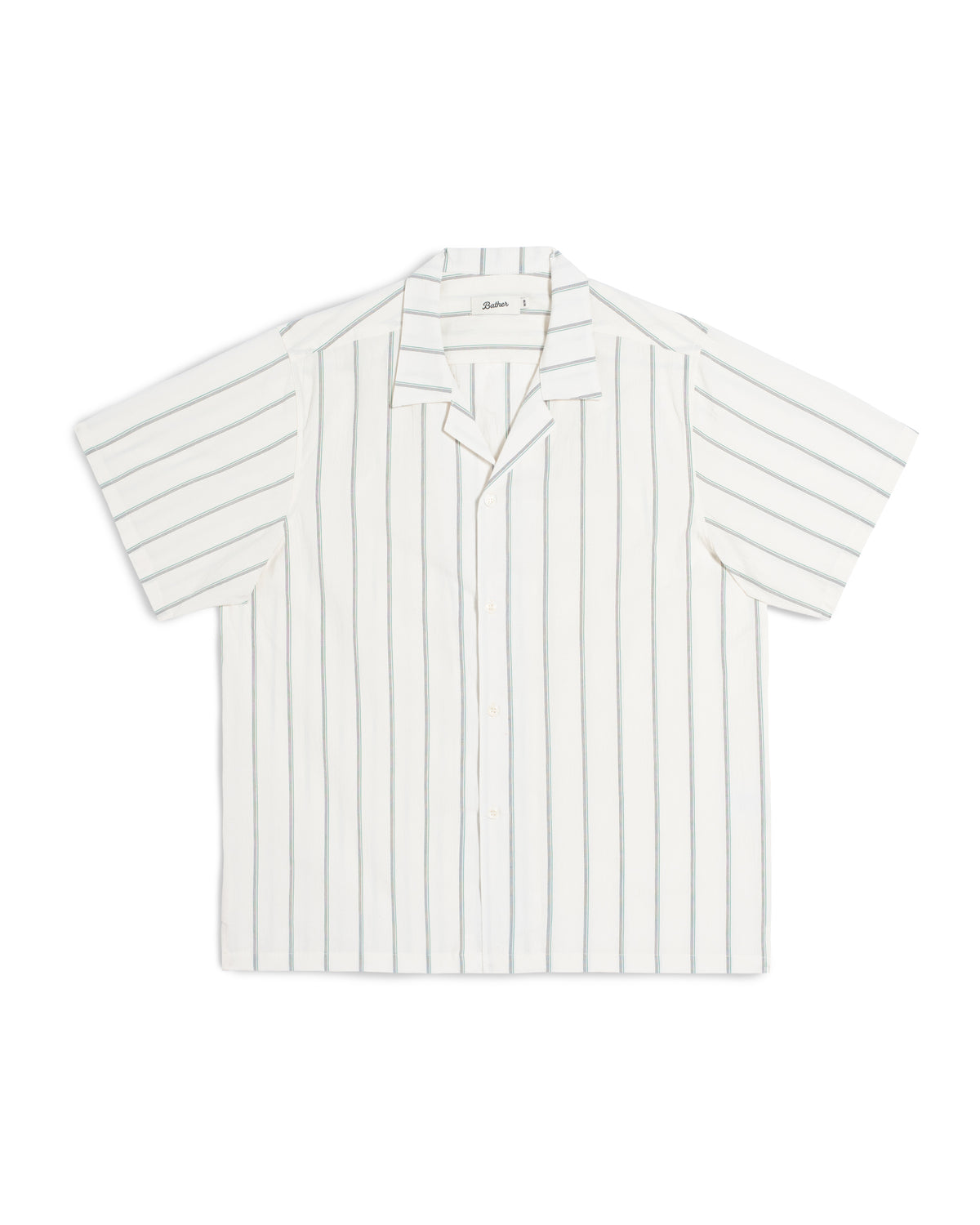 Sea Stripe Camp Shirt