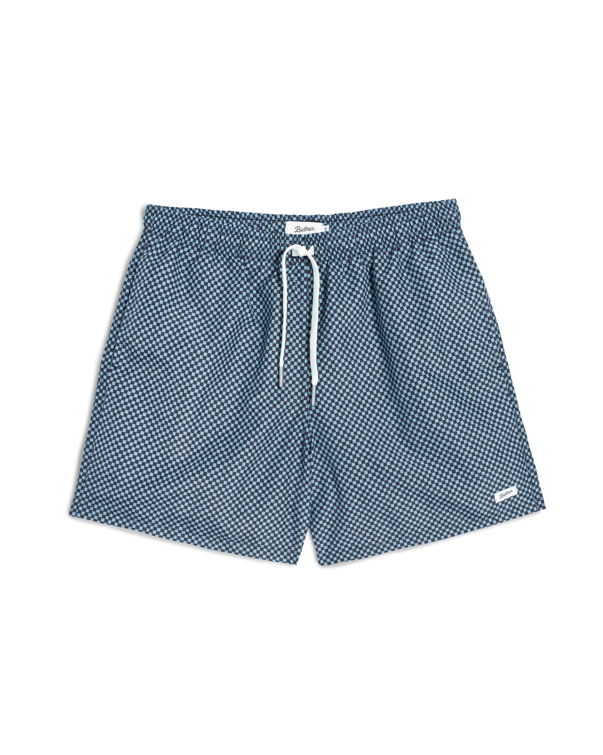 Stone Checker Swim Trunk