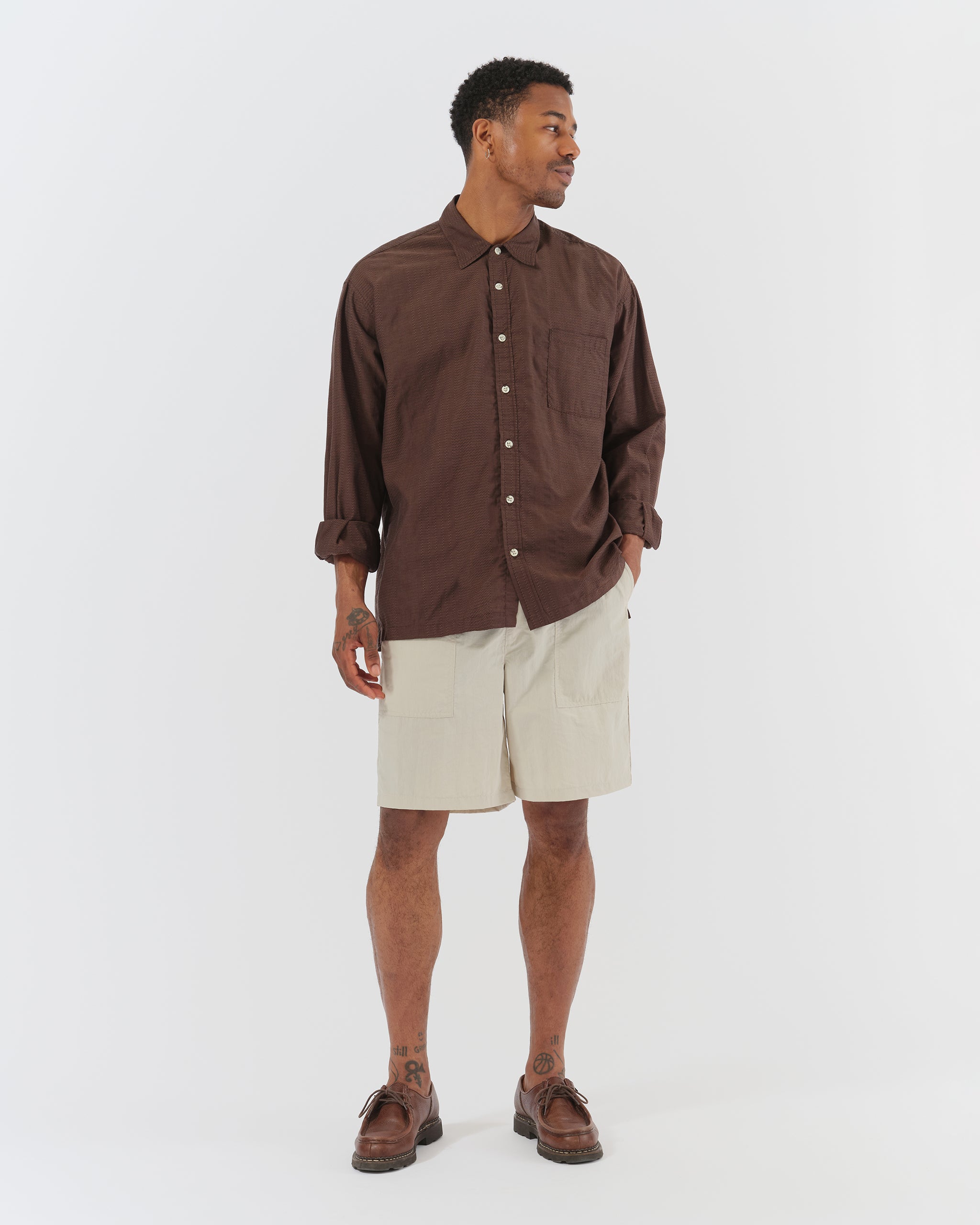 Bark Geo Dobby Leisure Shirt