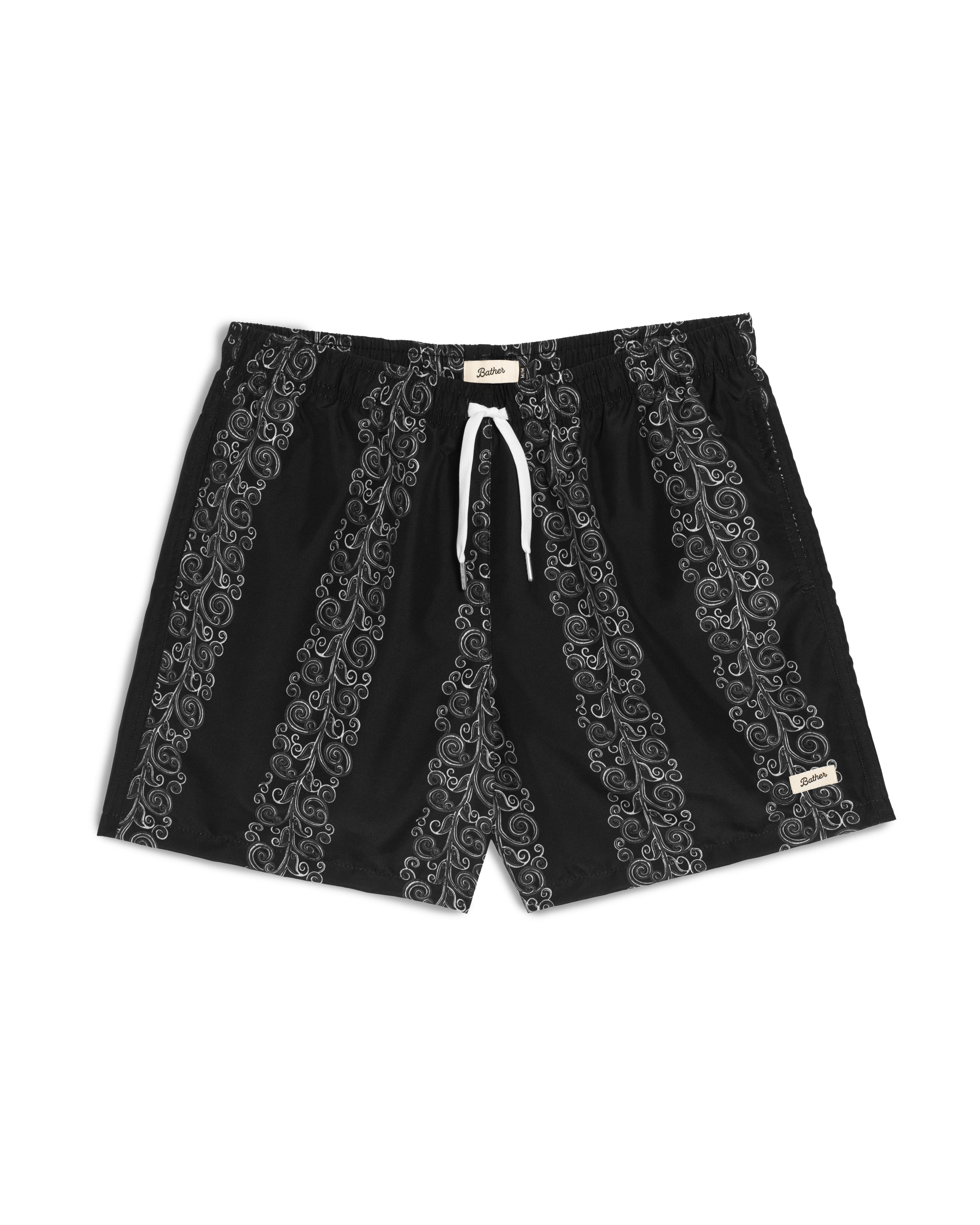 Black Fiesta Swim Trunk