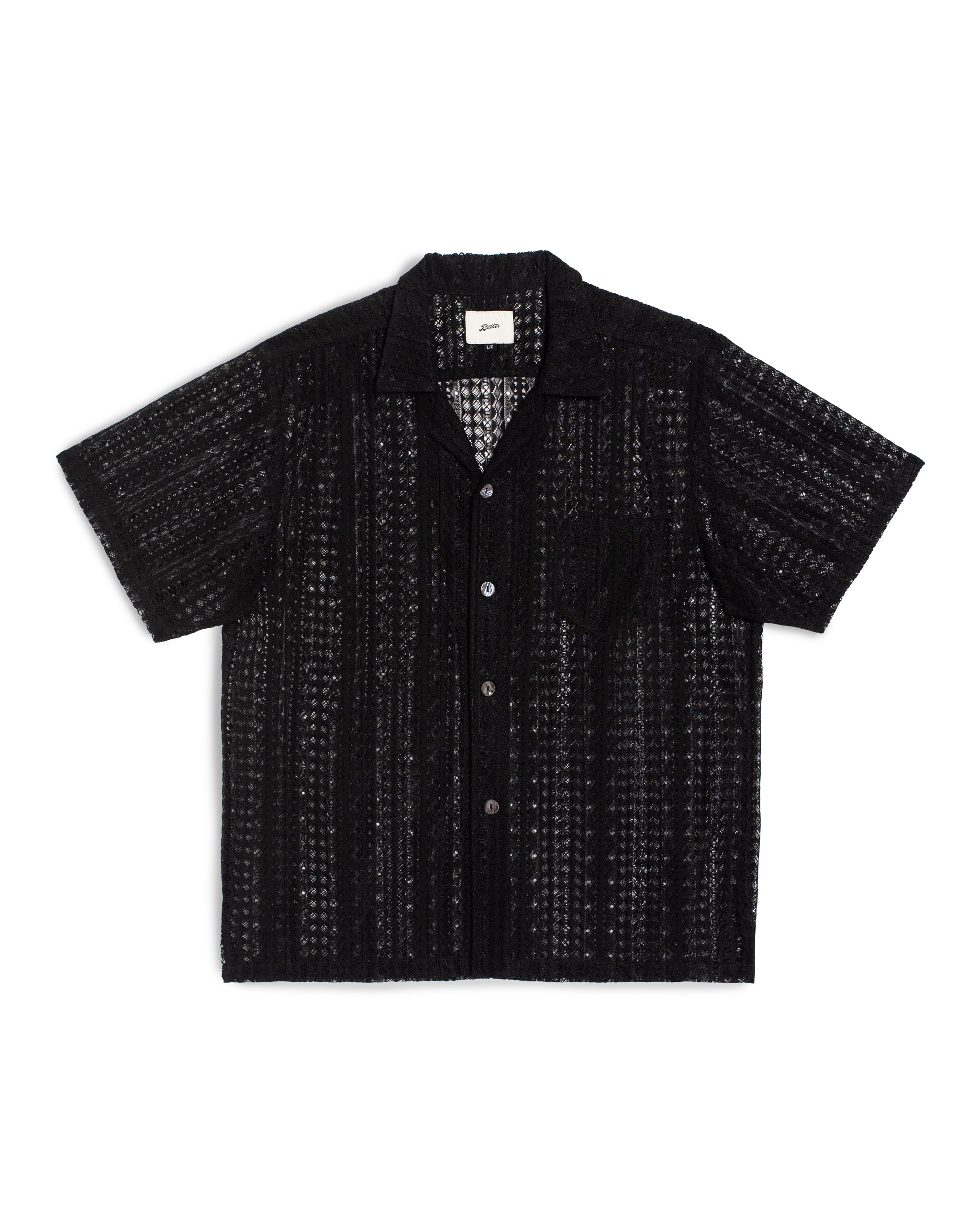 Ink Gonzo Lace Camp Shirt