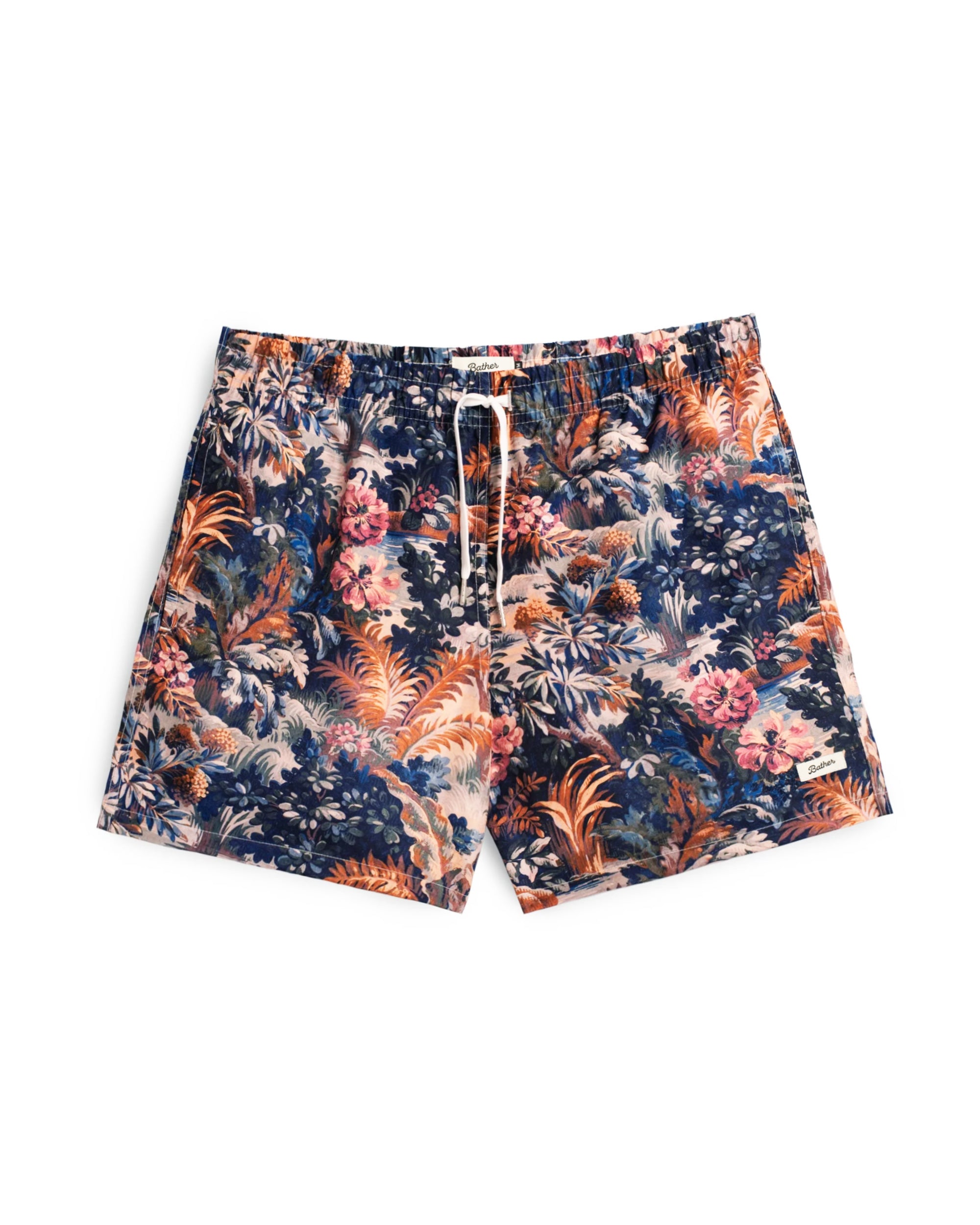 Blue Forest Swim Trunk