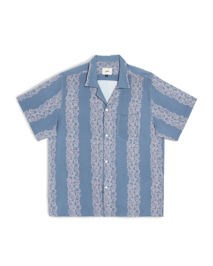 Coral Fiesta Camp Shirt