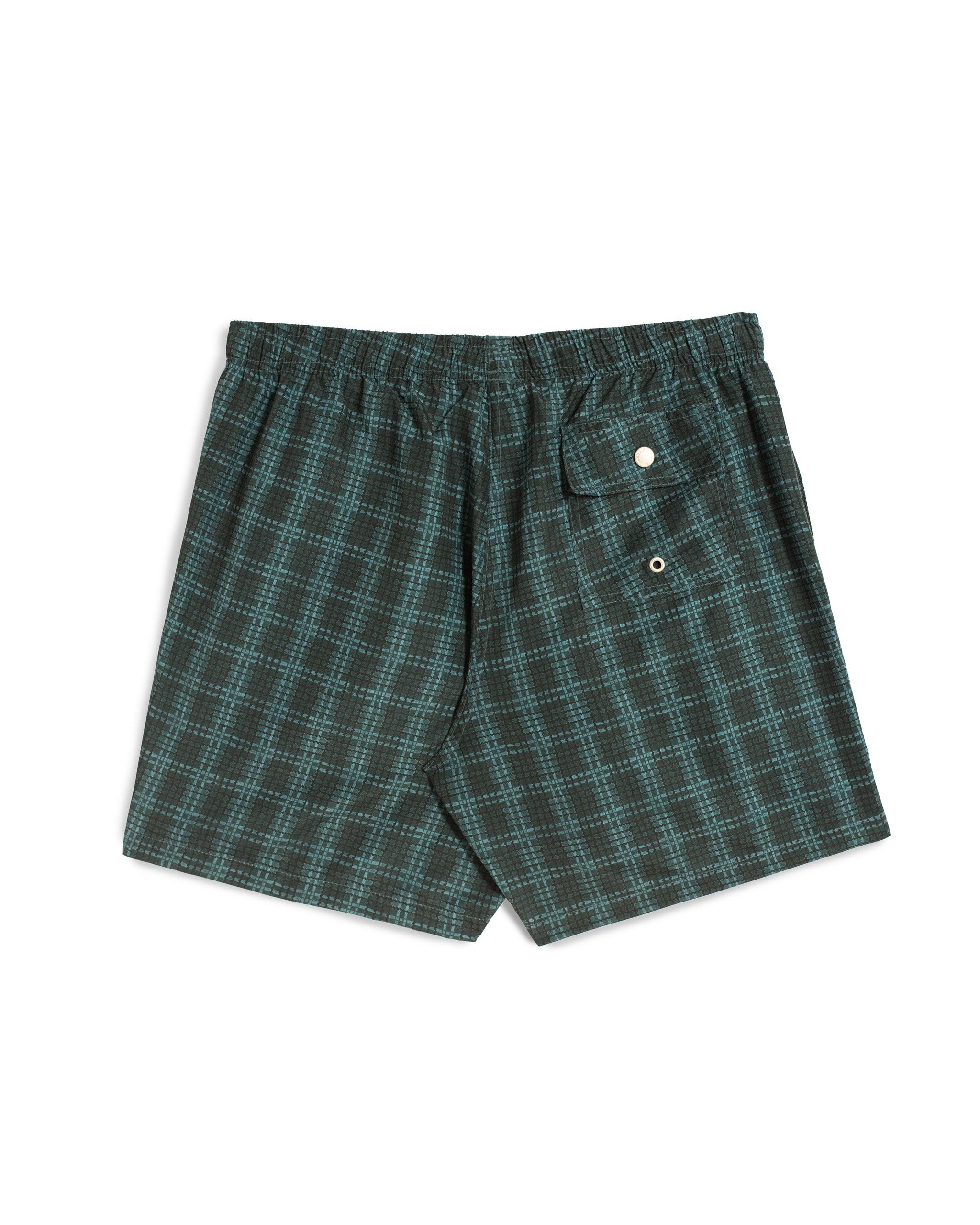 Delta Tartan Swim Trunk
