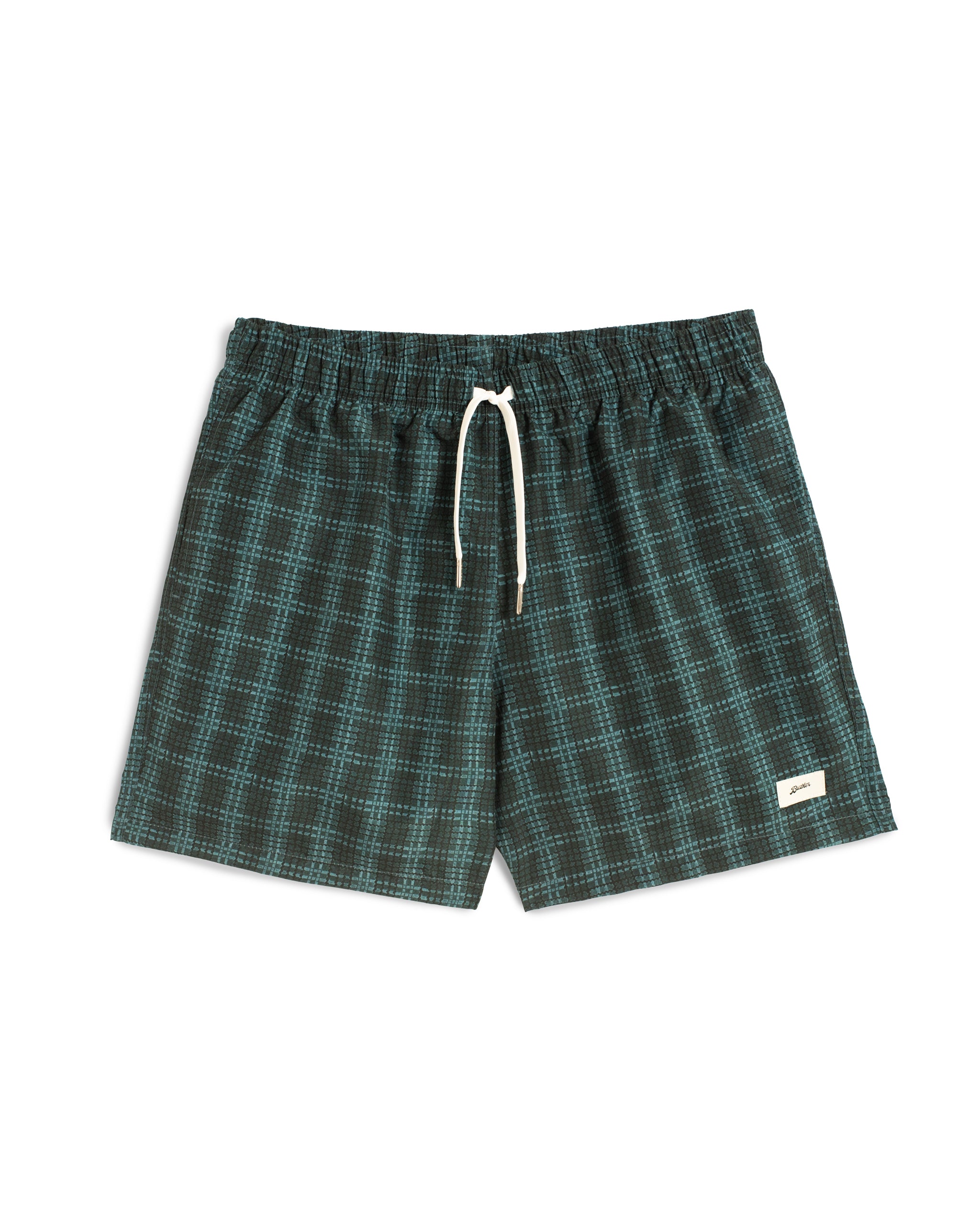 Delta Tartan Swim Trunk