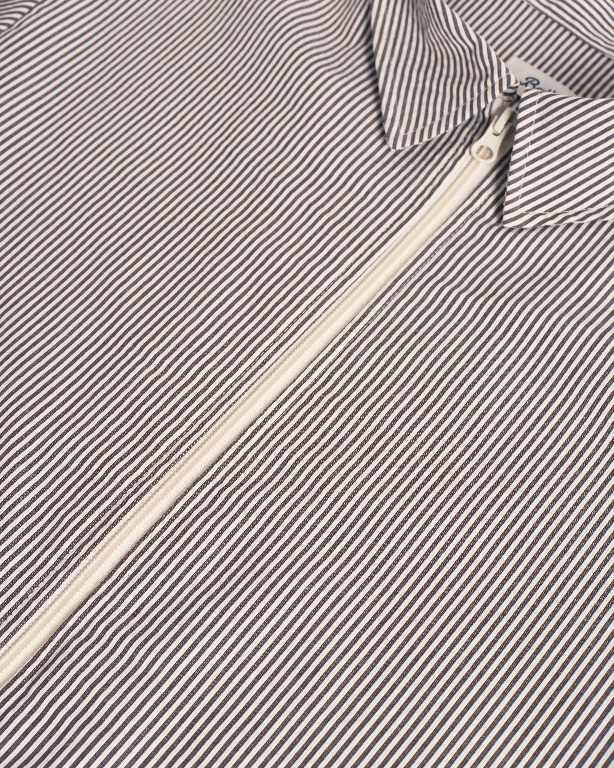 Espresso Pinstripe Tour Jacket