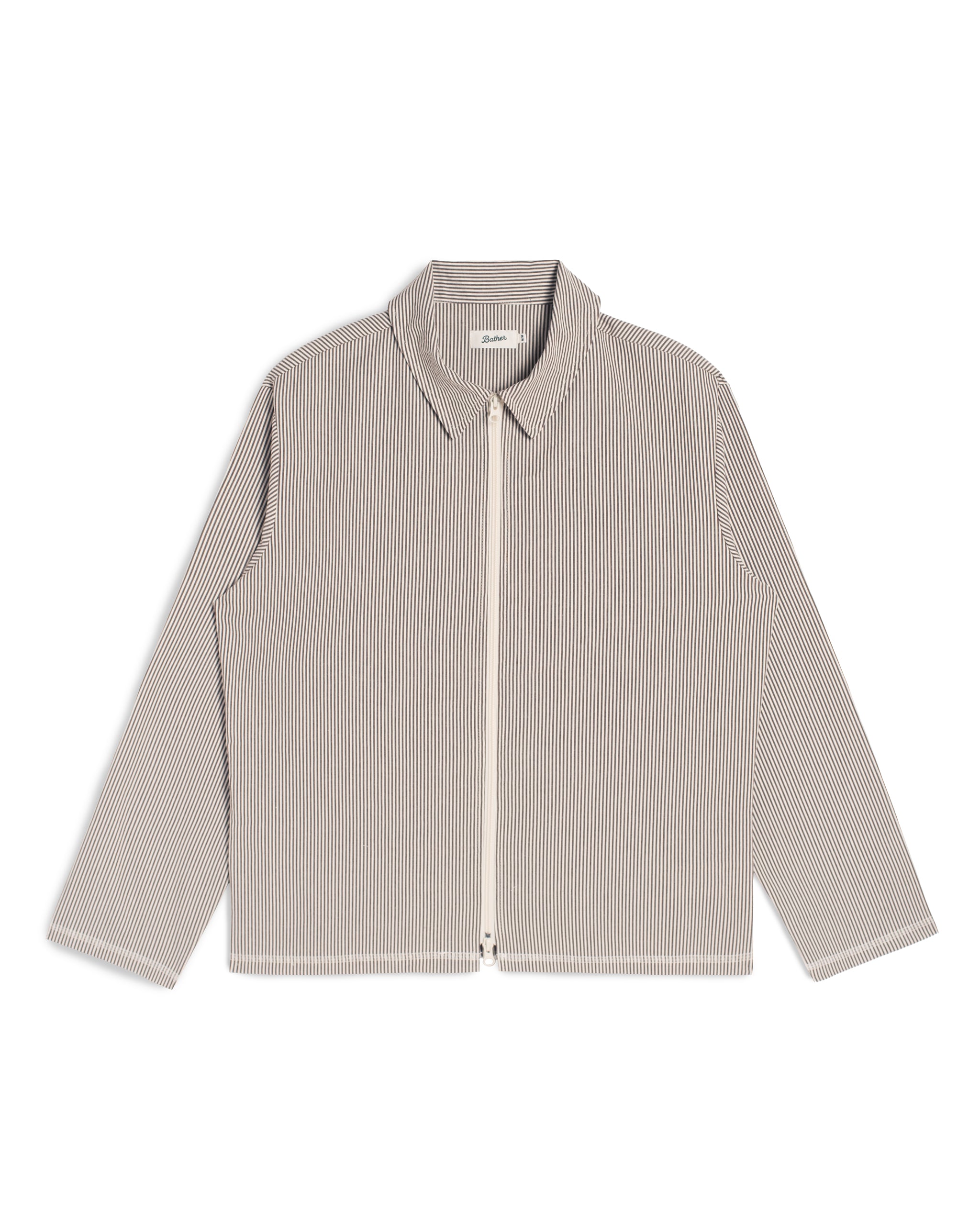 Espresso Pinstripe Tour Jacket