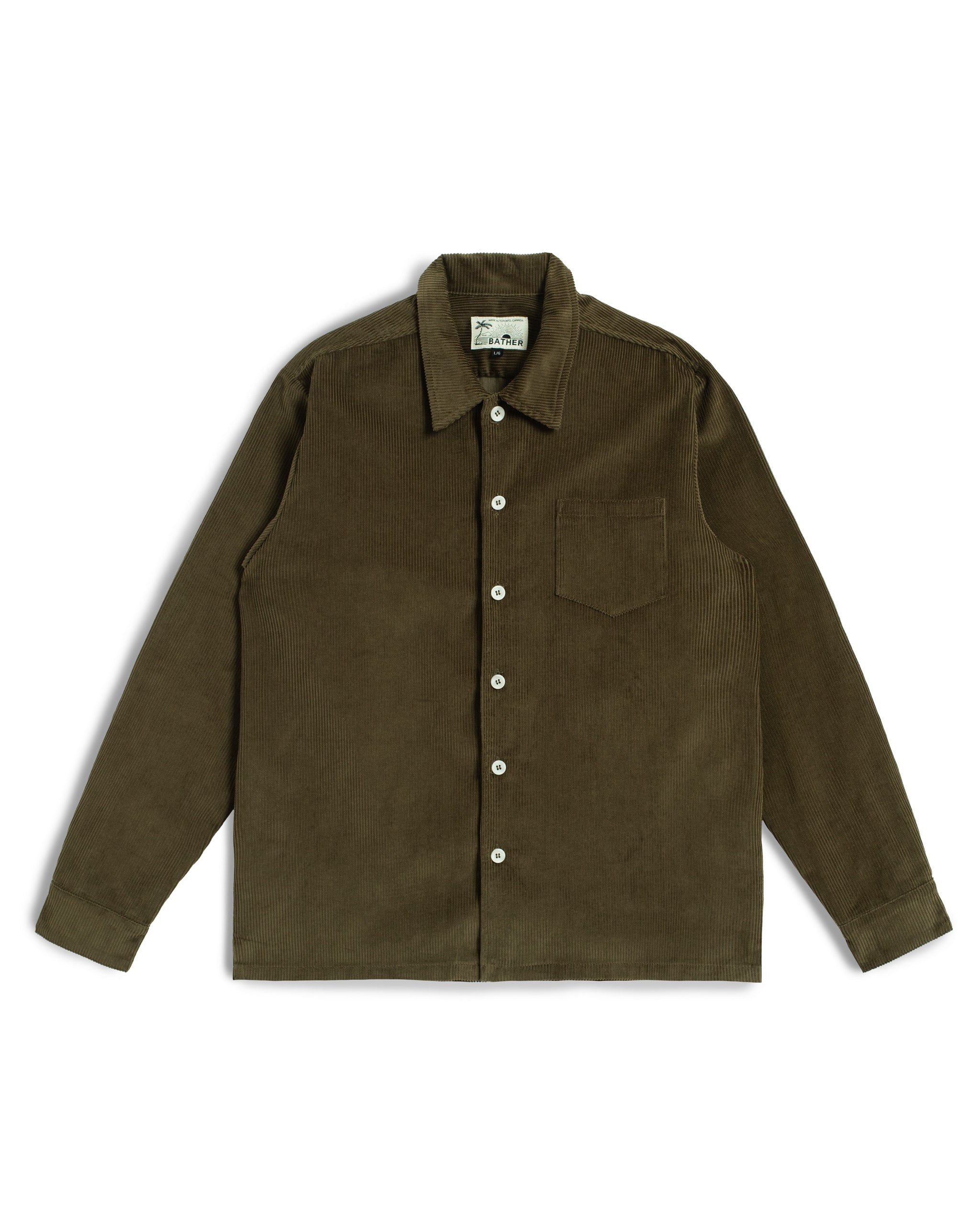 Gator Corduroy Leisure Shirt