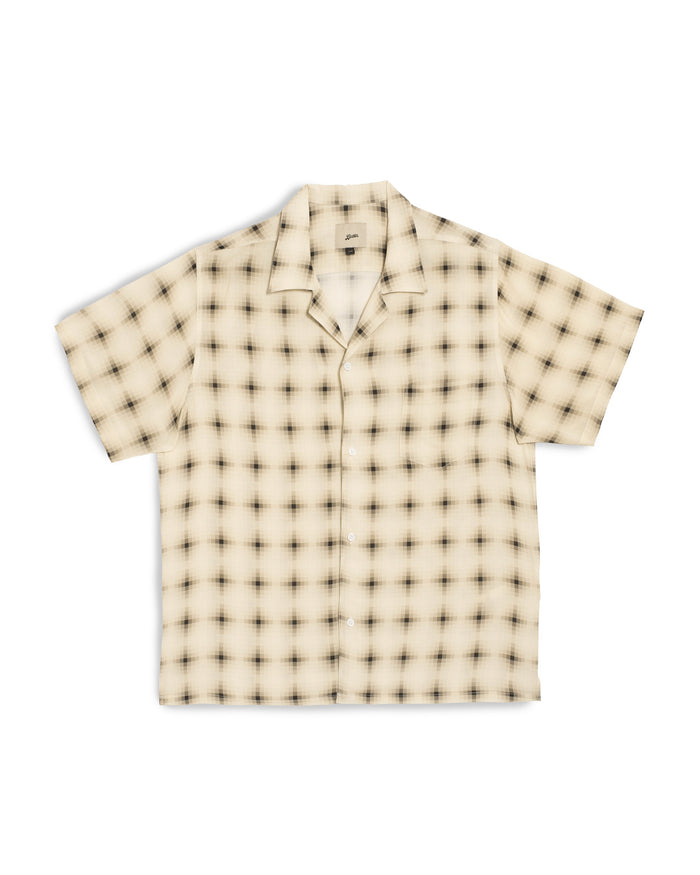 Ivory Digi Plaid Camp Shirt