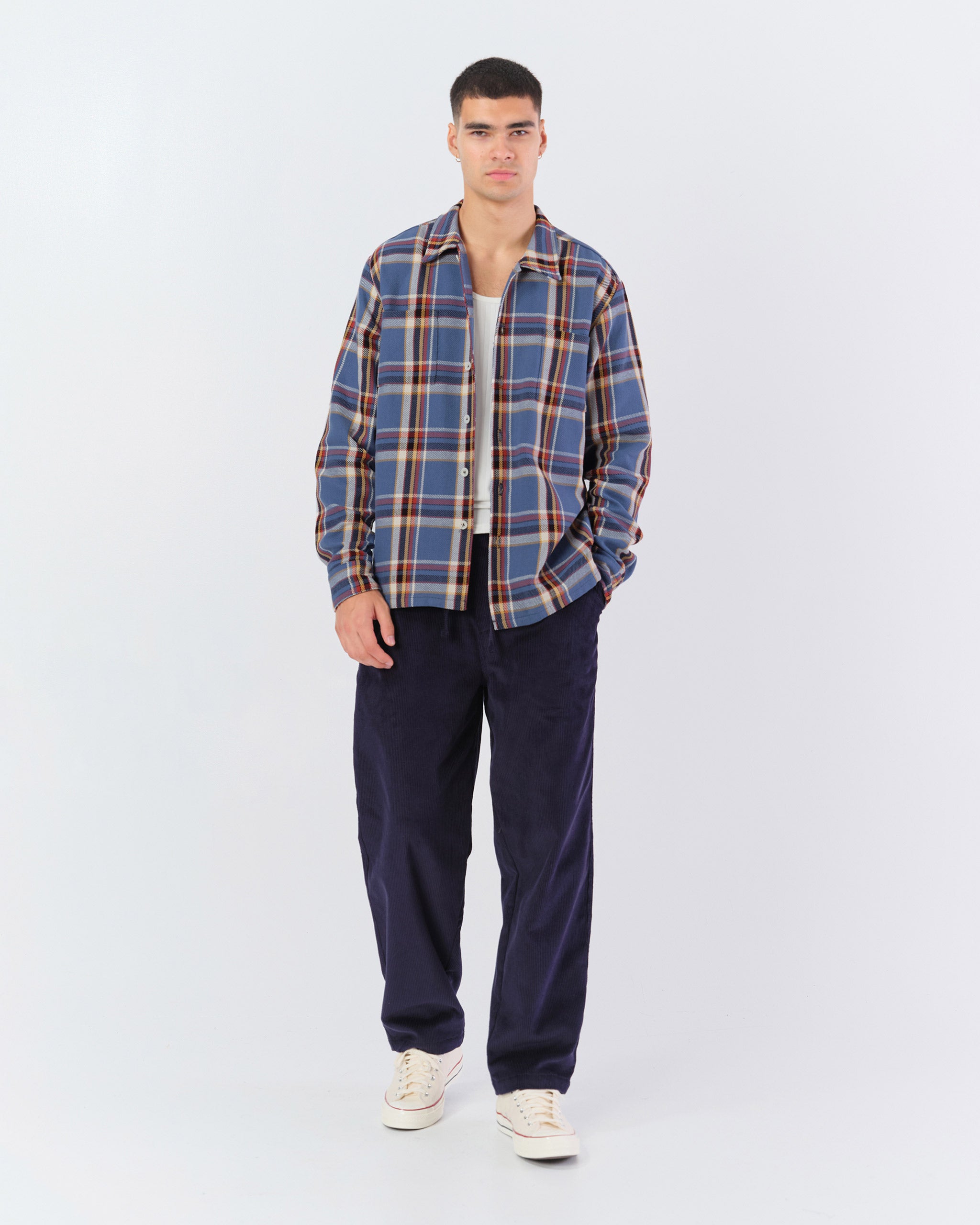 Marlin Plaid Flannel Shirt