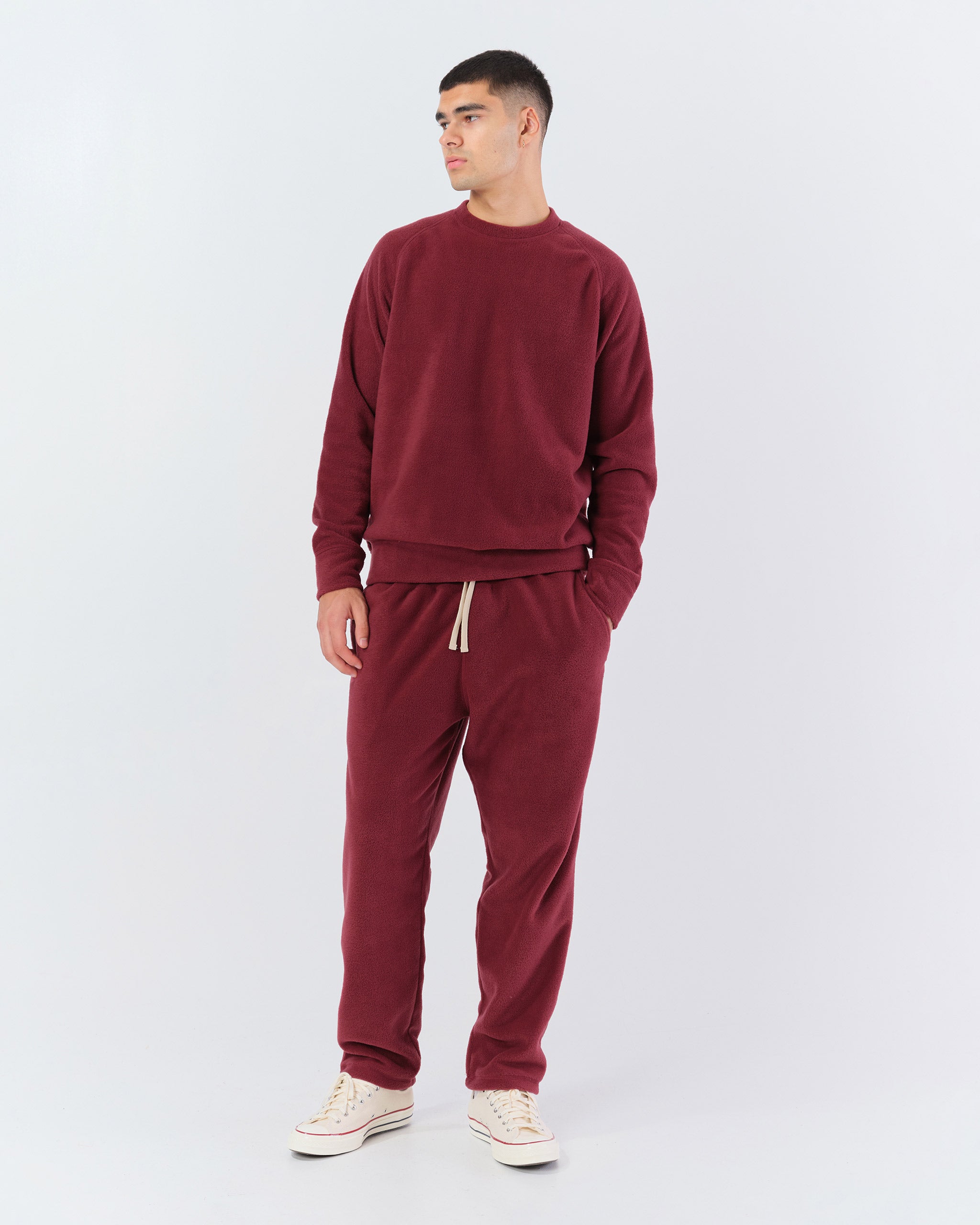 Mulberry Fleece Crewneck