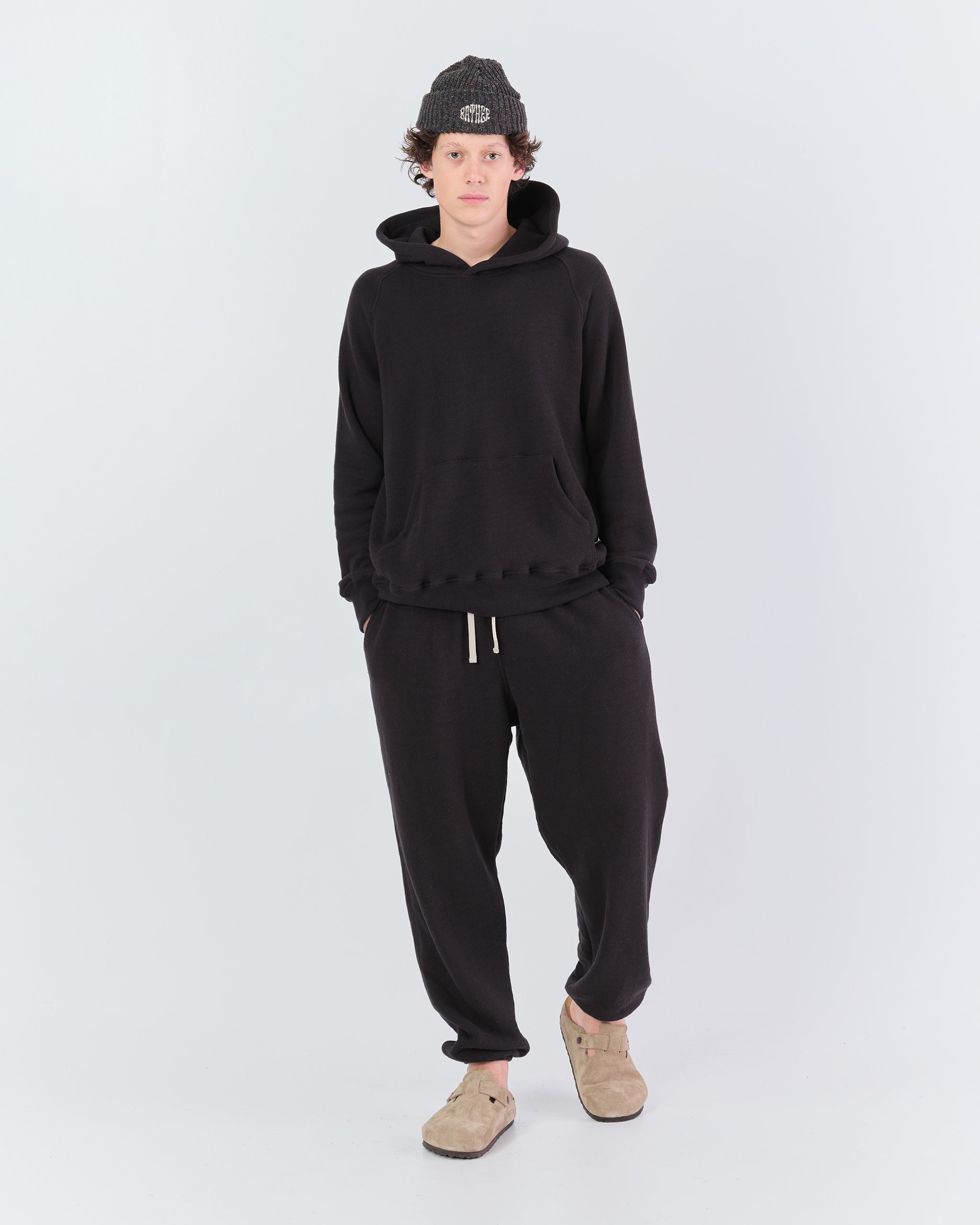 Bather | Black Sweatpant |