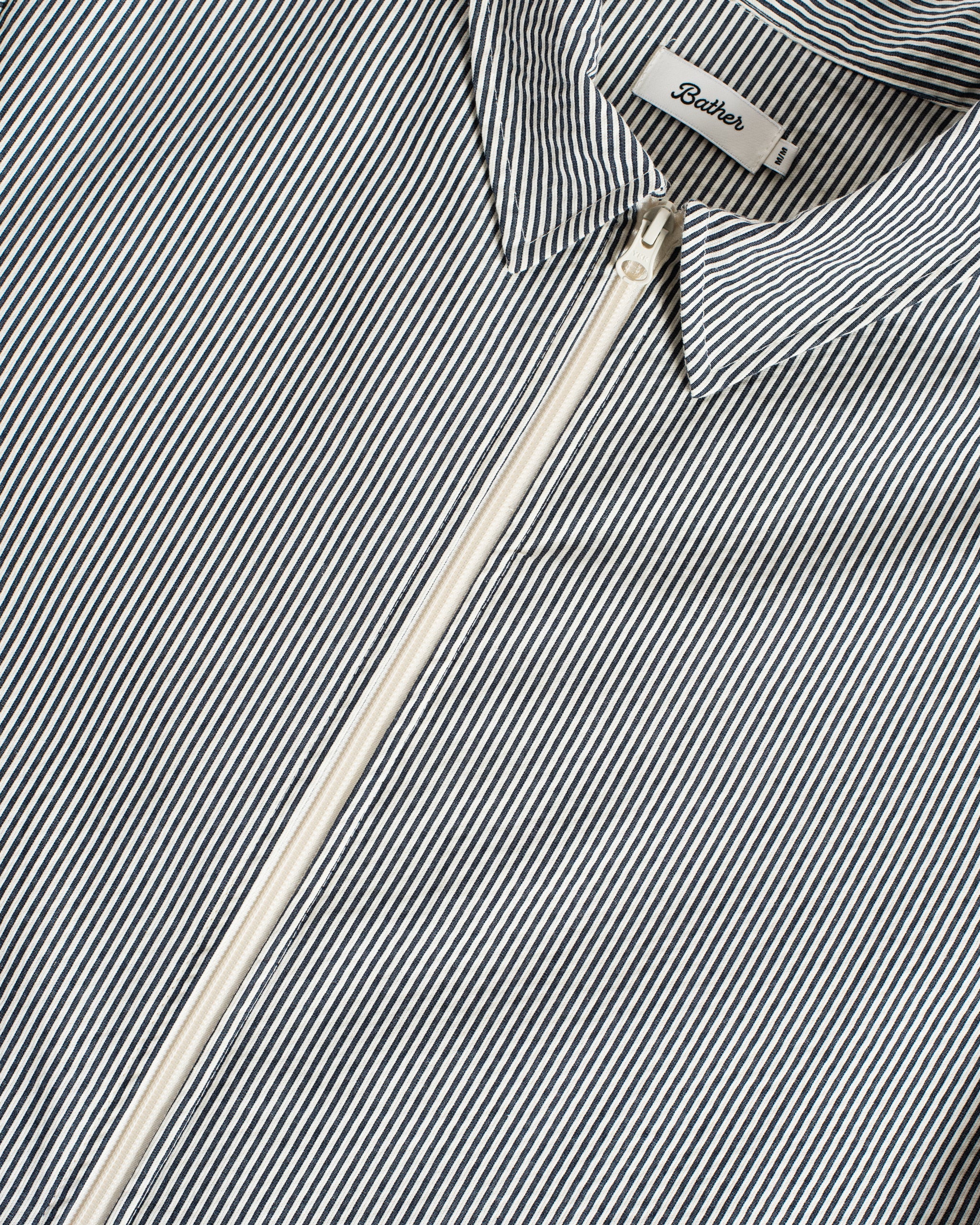 Navy Pinstripe Tour Jacket