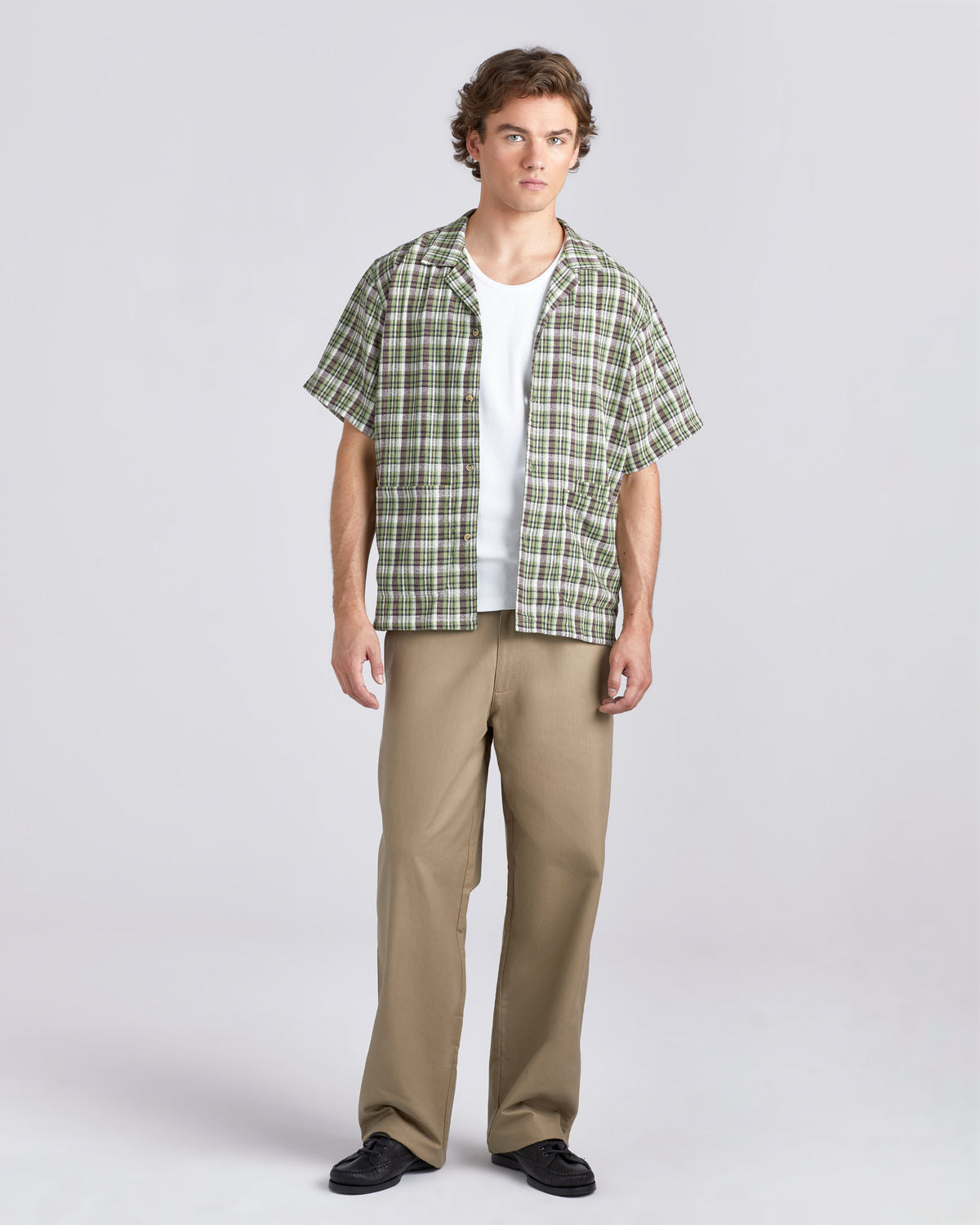 Caiman Check Traveler Shirt