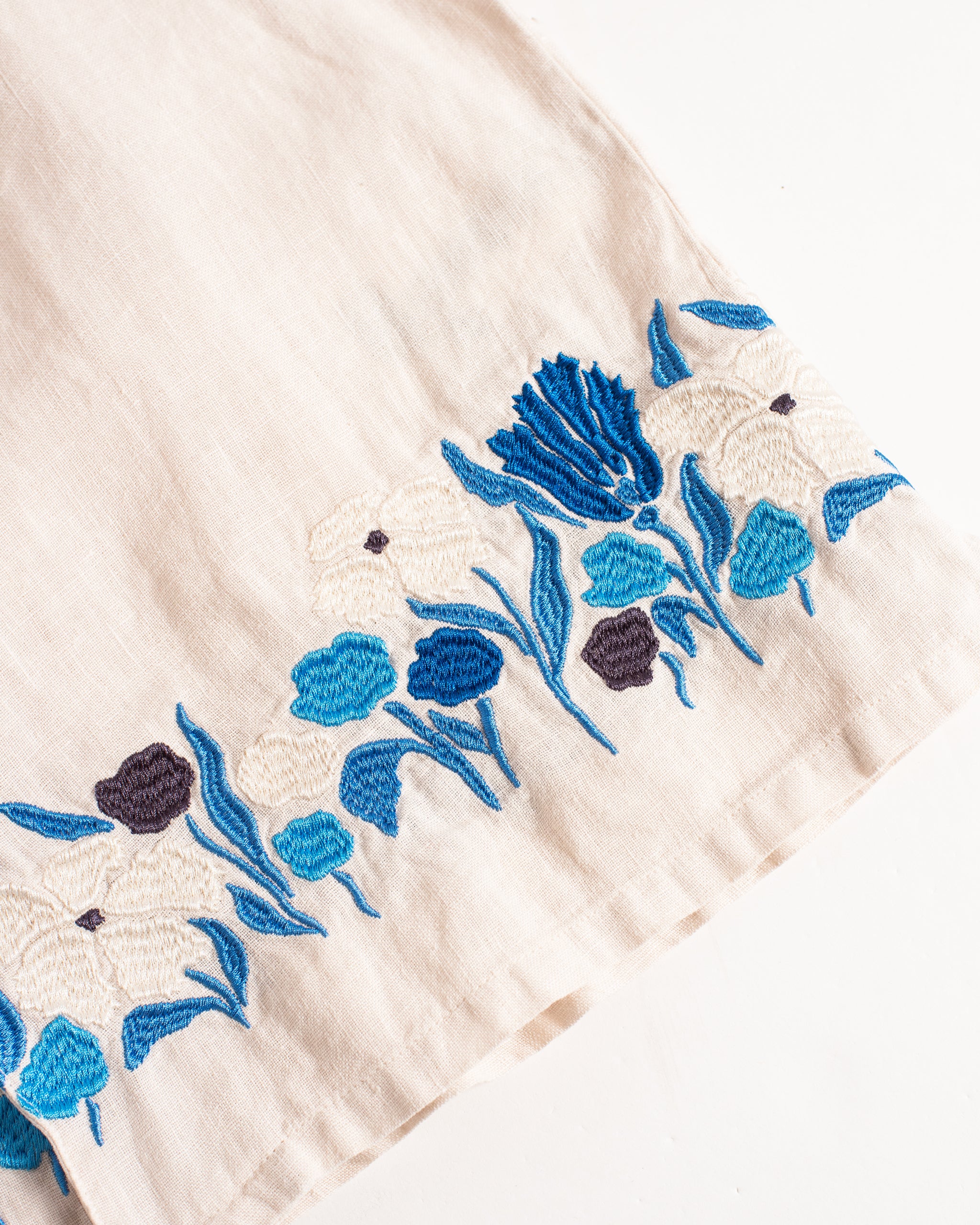 Pearl Lawn Linen Camp Shirt