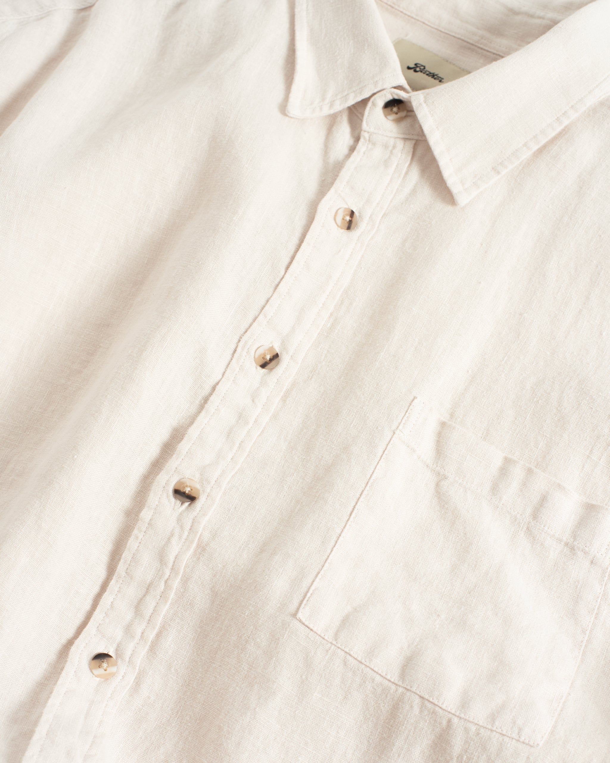 Pearl Linen Leisure Shirt