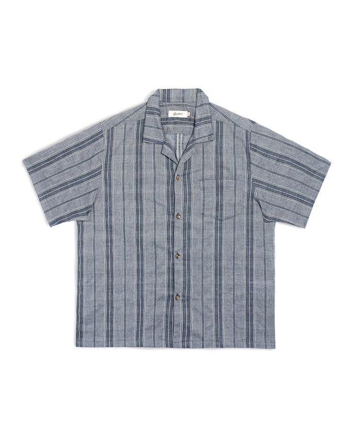 Rain Stripe Camp Shirt