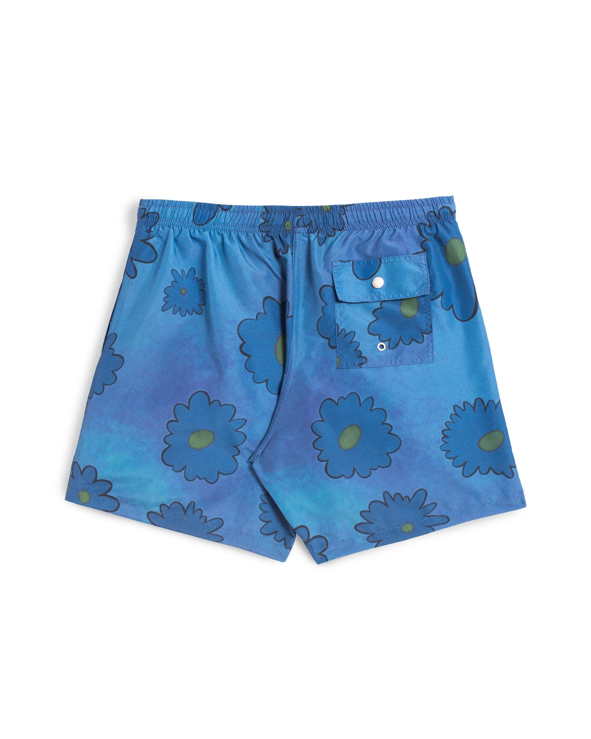 Sapphire Bloomscape Swim Trunk