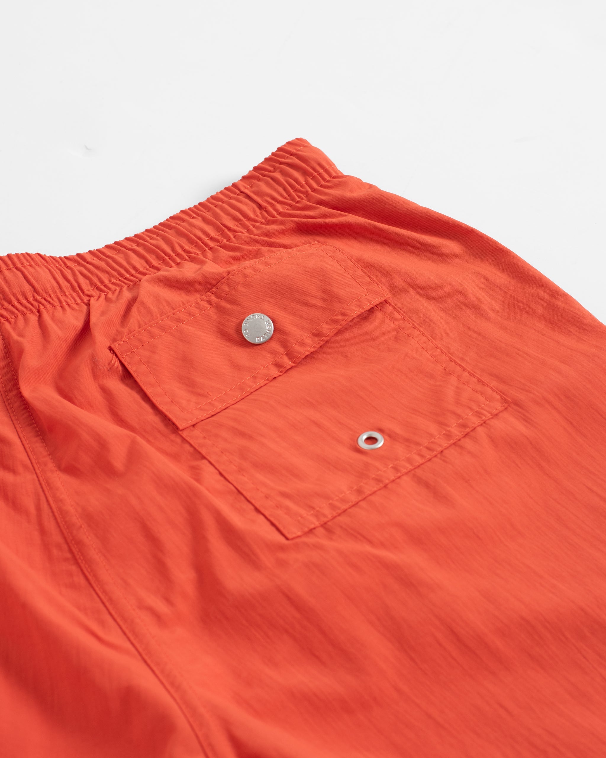 Solid Chili Swim Trunk