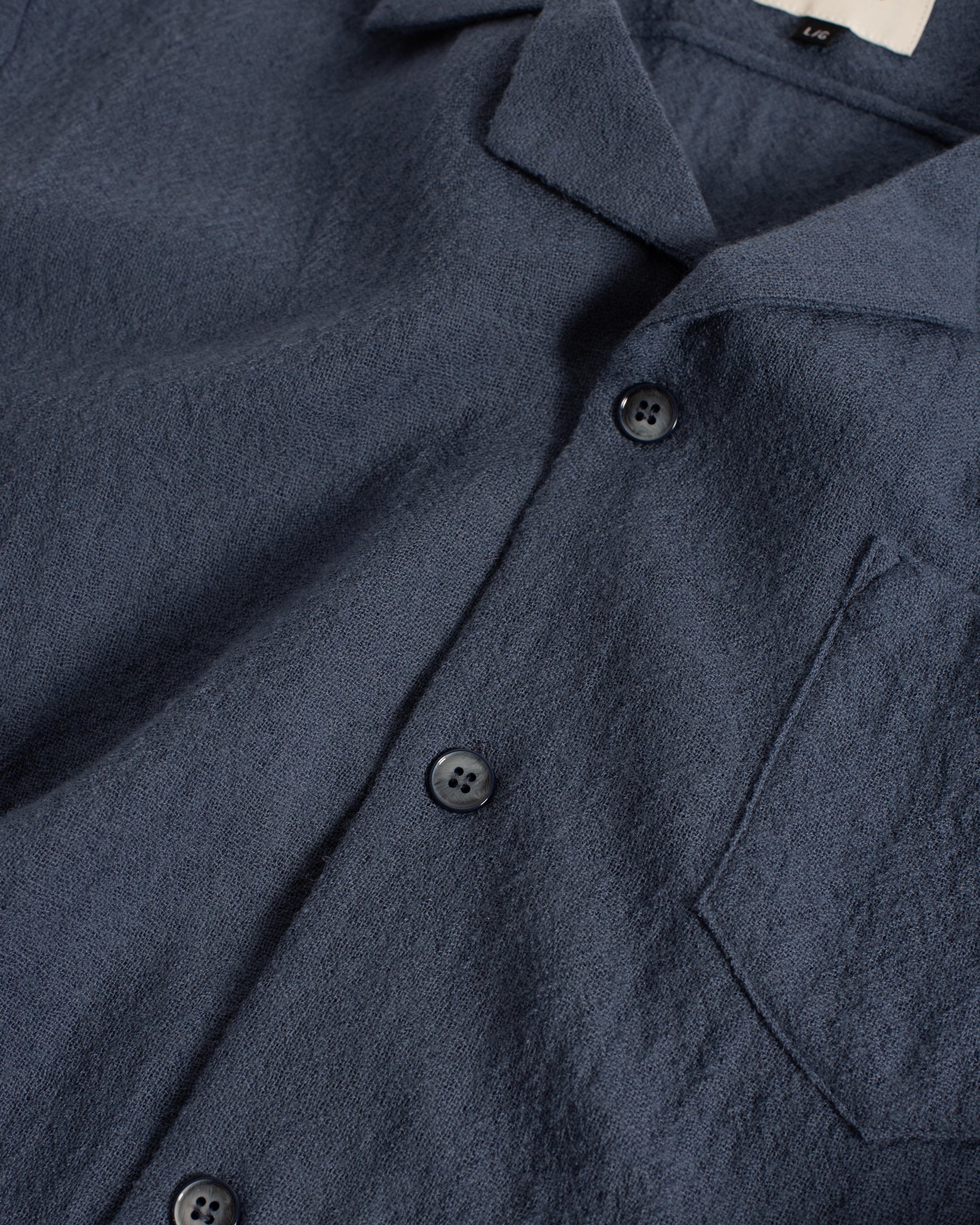 Steel Wool Gauze Camp Shirt