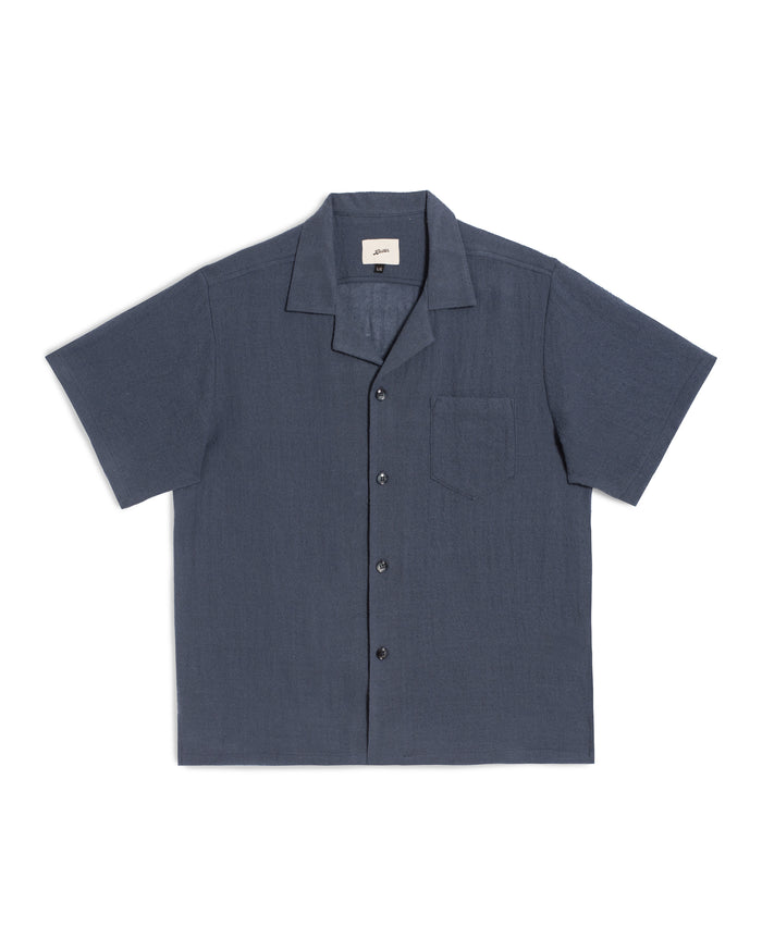 Steel Wool Gauze Camp Shirt