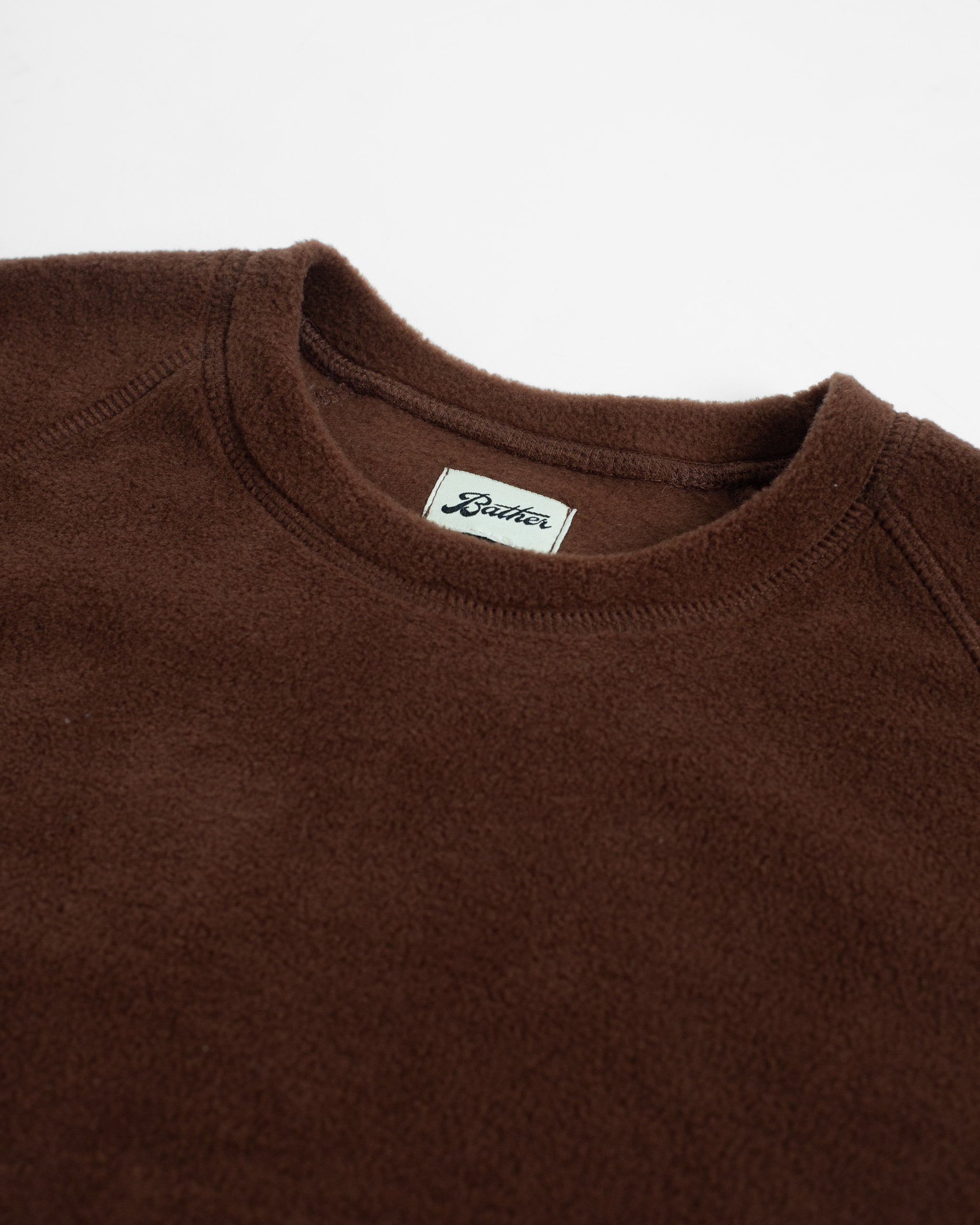 Walnut Fleece Crewneck