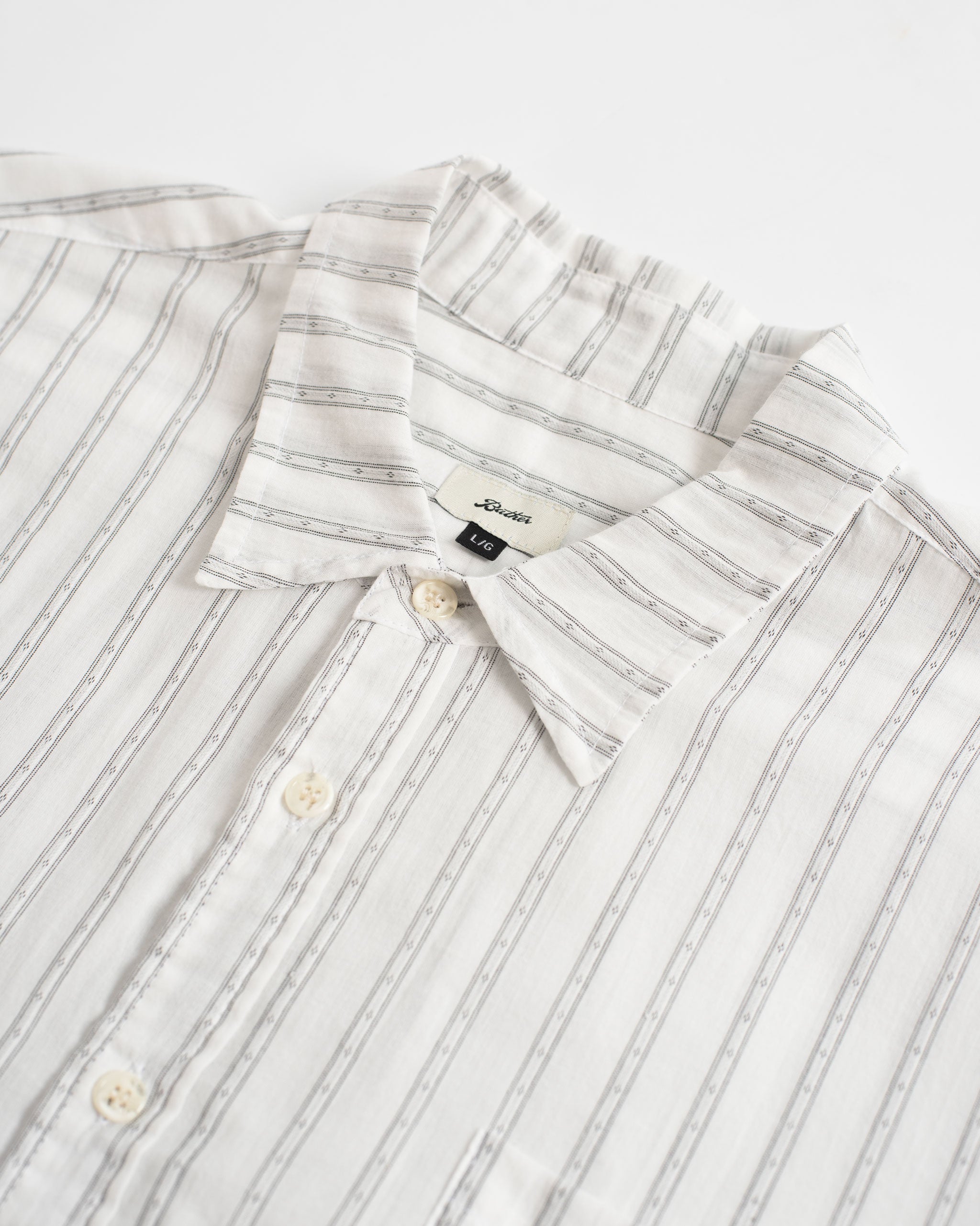 White Dobby Leisure Shirt