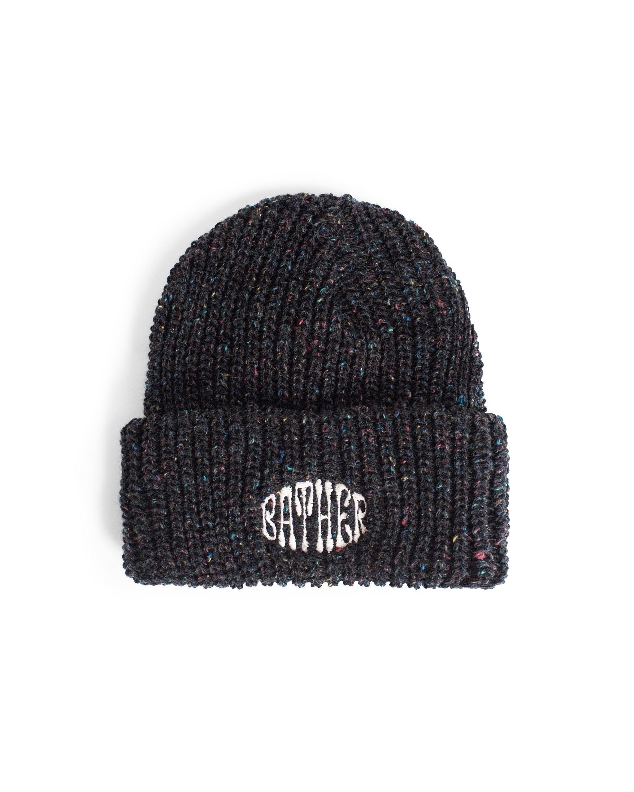 Black Melange Beanie