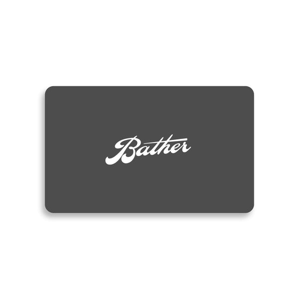 Bather gift card
