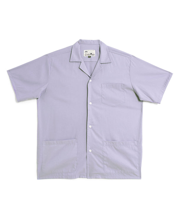 lavender purple Bather camp shirt