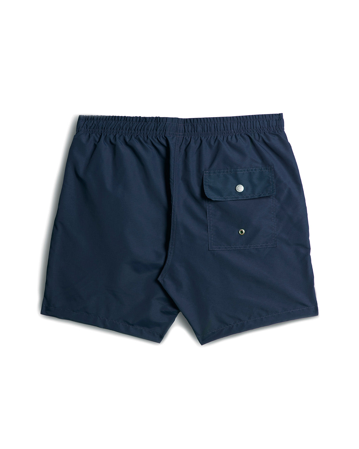 Solid Navy Swim Trunk