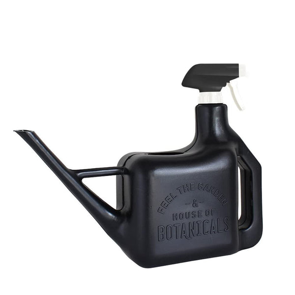 Black dual use watering can spray bottle sold on Bather